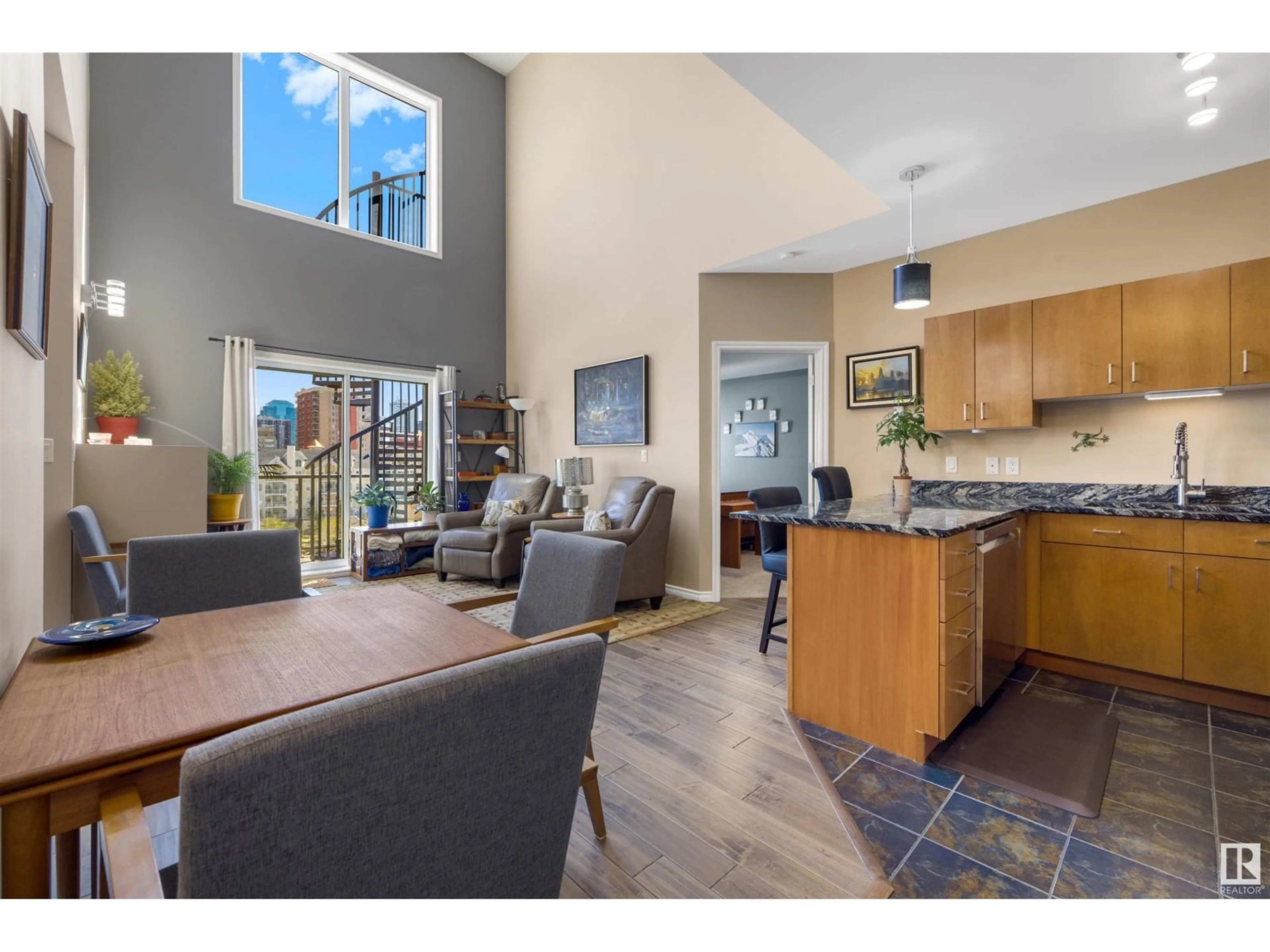 Open concept kitchen, unknown for 609 - 10235 112 ST NW, Edmonton Alberta T5K1M7