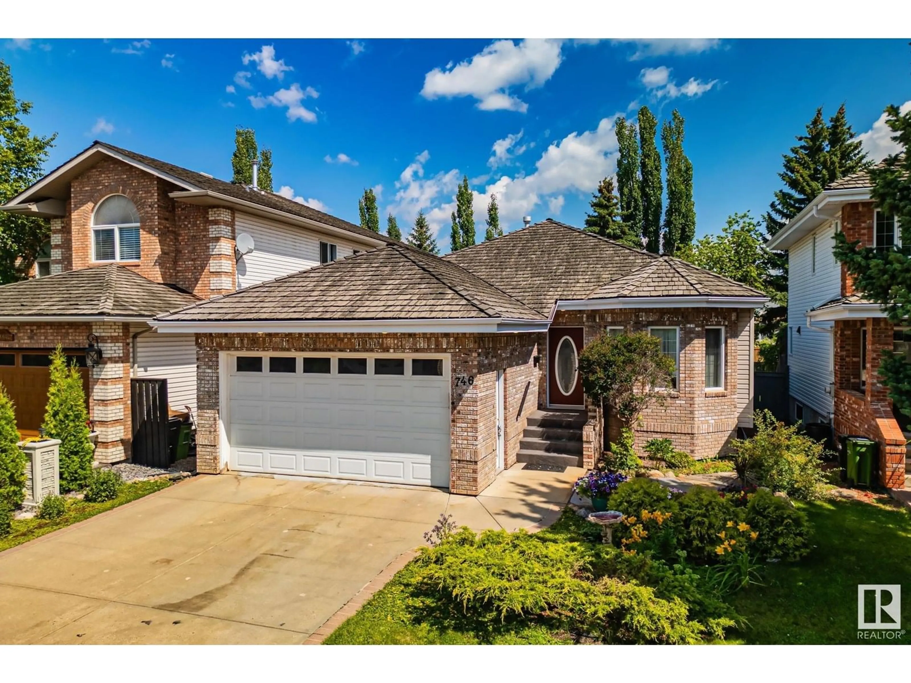 Home with brick exterior material, street for 746 WHISTON CO, Edmonton Alberta T6M2H6