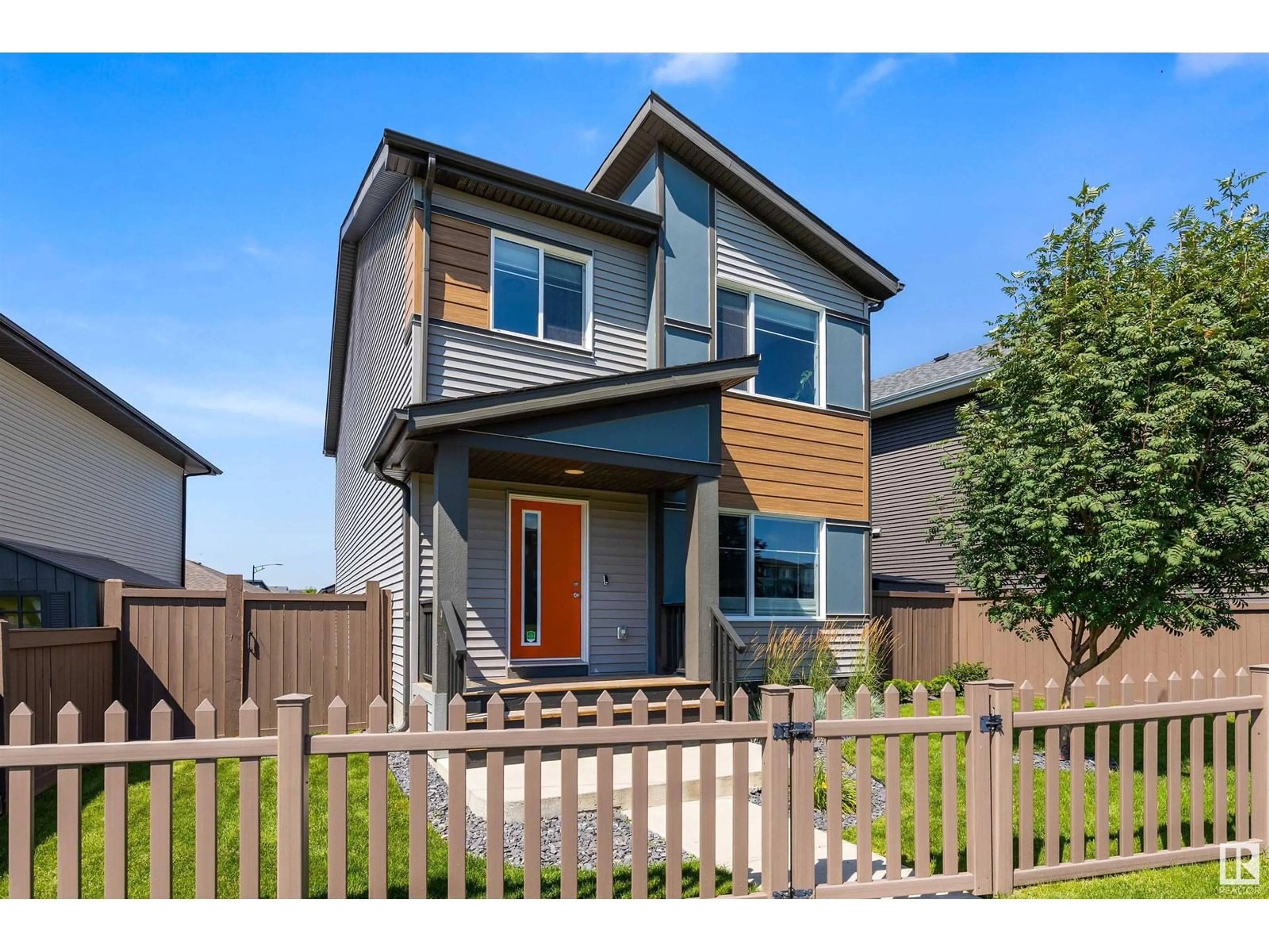 Home with vinyl exterior material, street for 4041 PROWSE LN, Edmonton Alberta T6W3M3