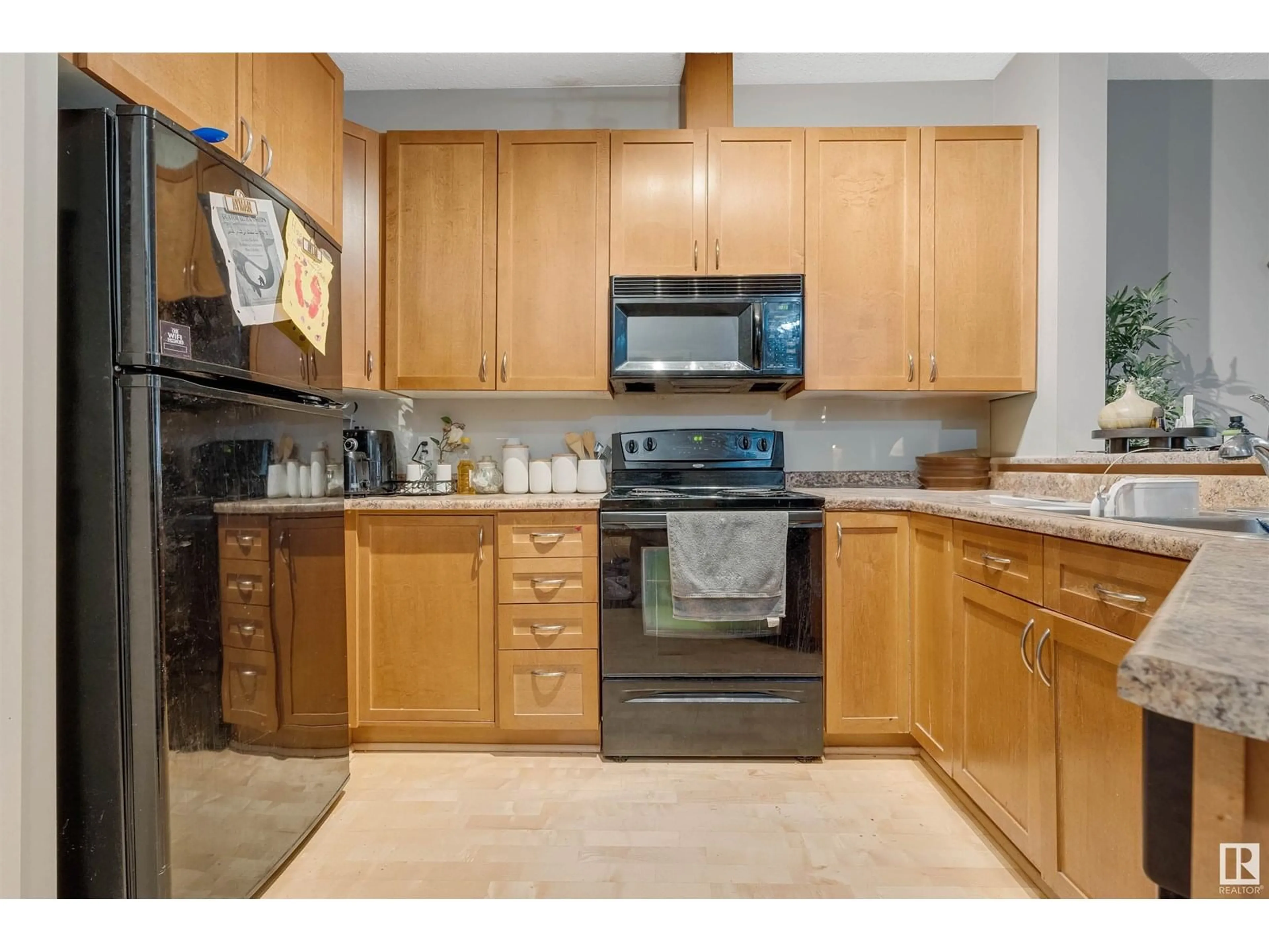 Standard kitchen, unknown for #102 - 4312 139 AV, Edmonton Alberta T5Y3J4