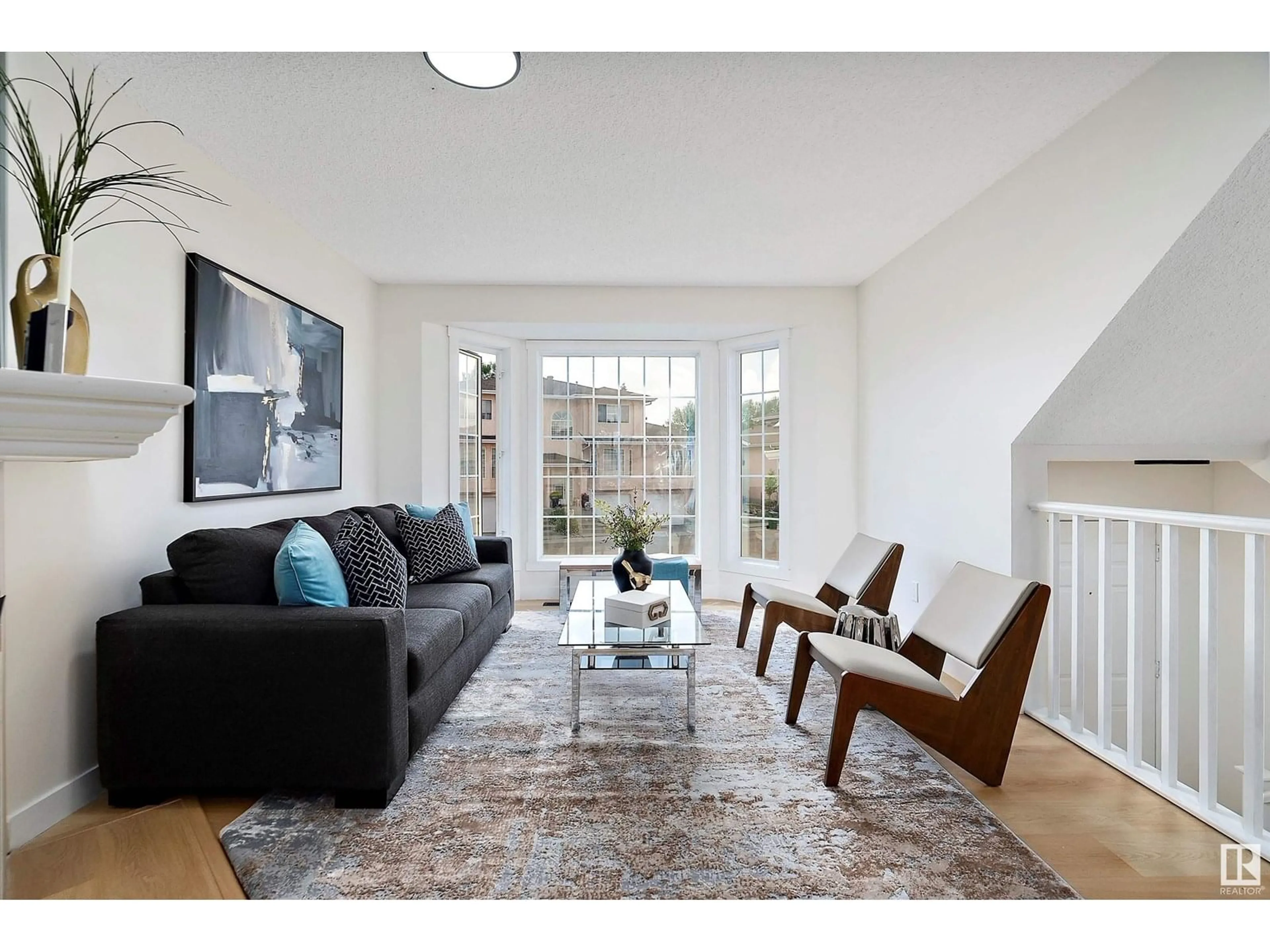 Living room with furniture, unknown for 14 - 11105 9 AV, Edmonton Alberta T6J6Z4
