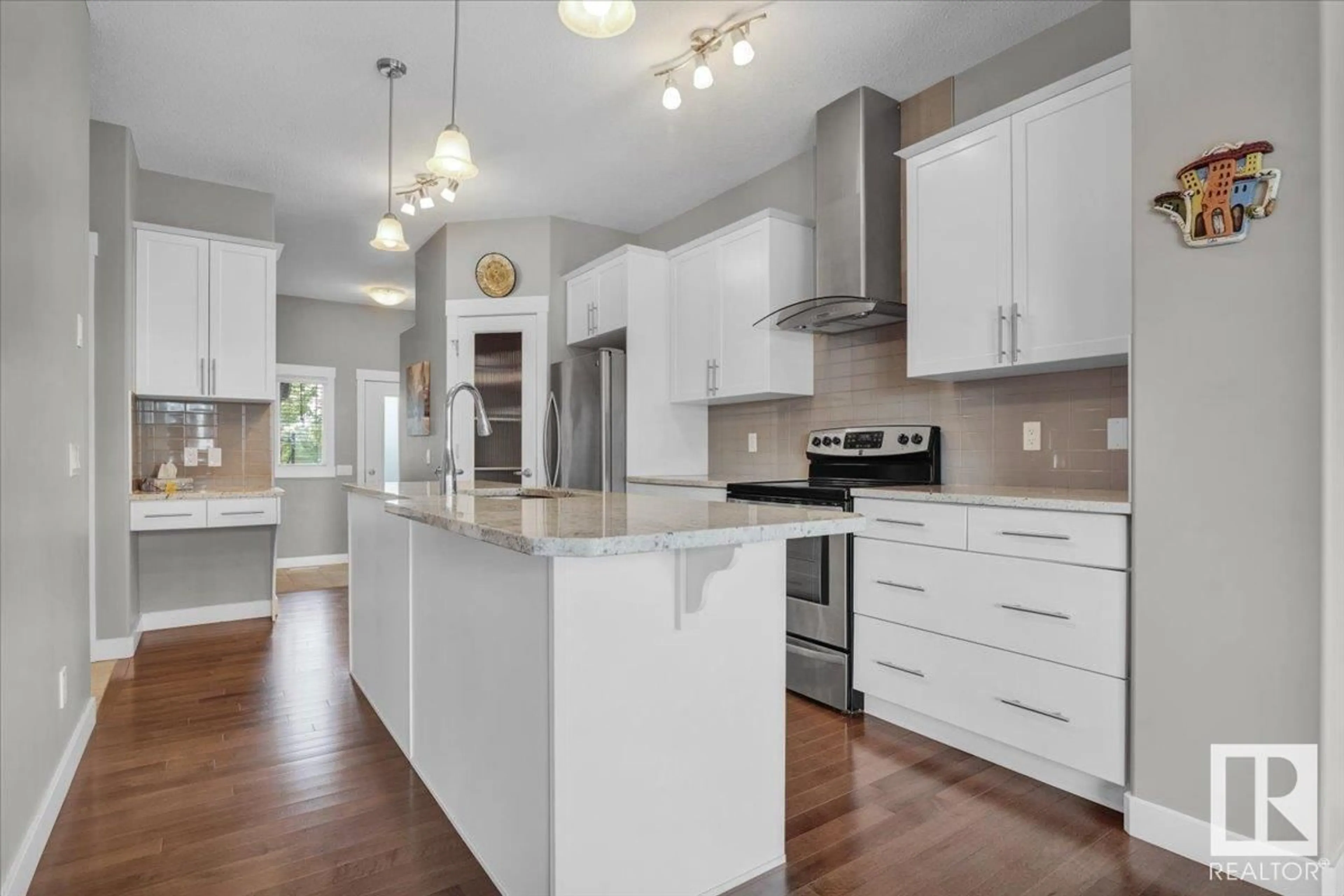 Open concept kitchen, unknown for NW - 7214 174 AV, Edmonton Alberta T5Z0L3
