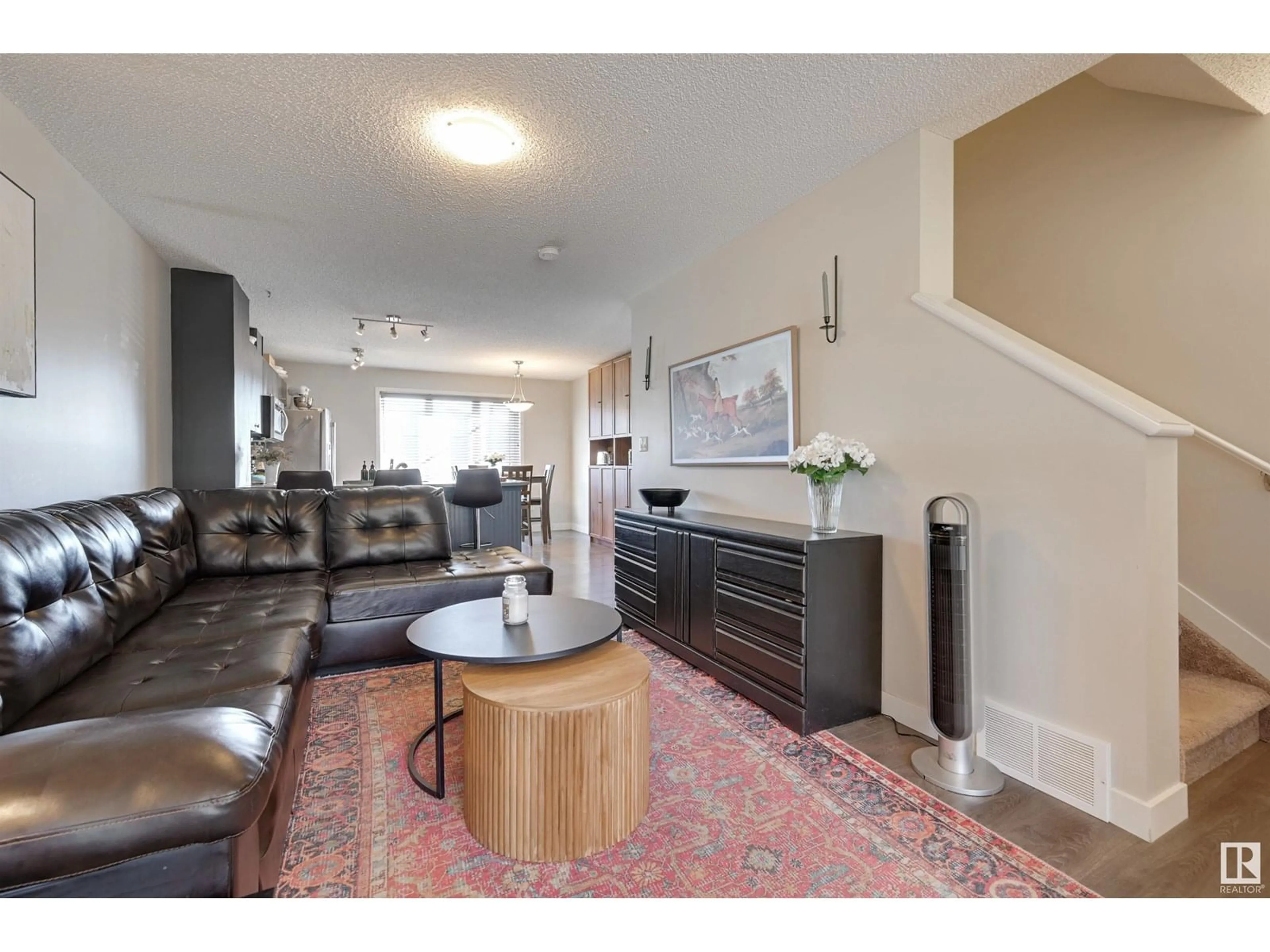Living room with furniture, unknown for #54 - 4470 PROWSE RD, Edmonton Alberta T6W3R5