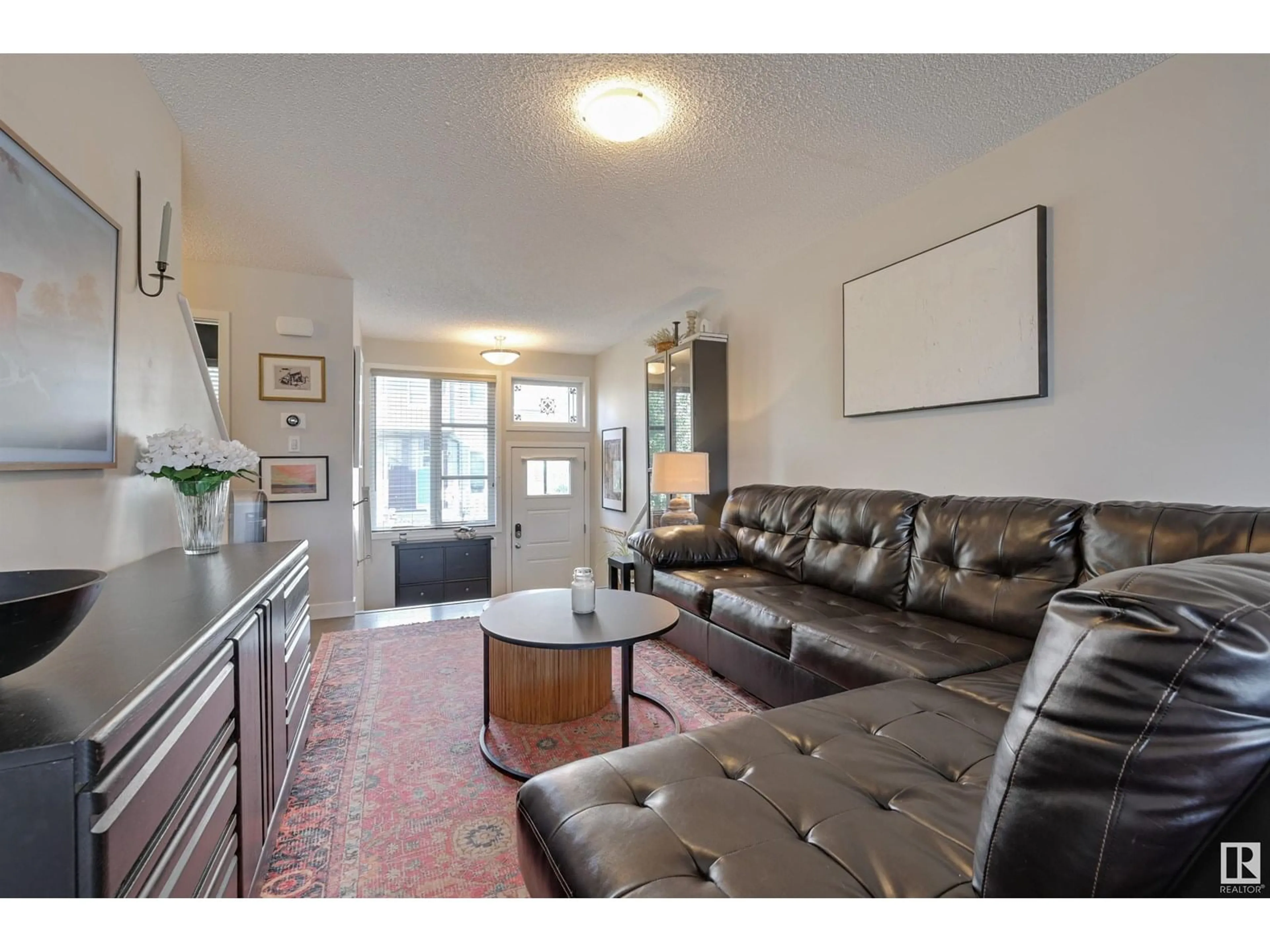 Living room with furniture, unknown for #54 - 4470 PROWSE RD, Edmonton Alberta T6W3R5