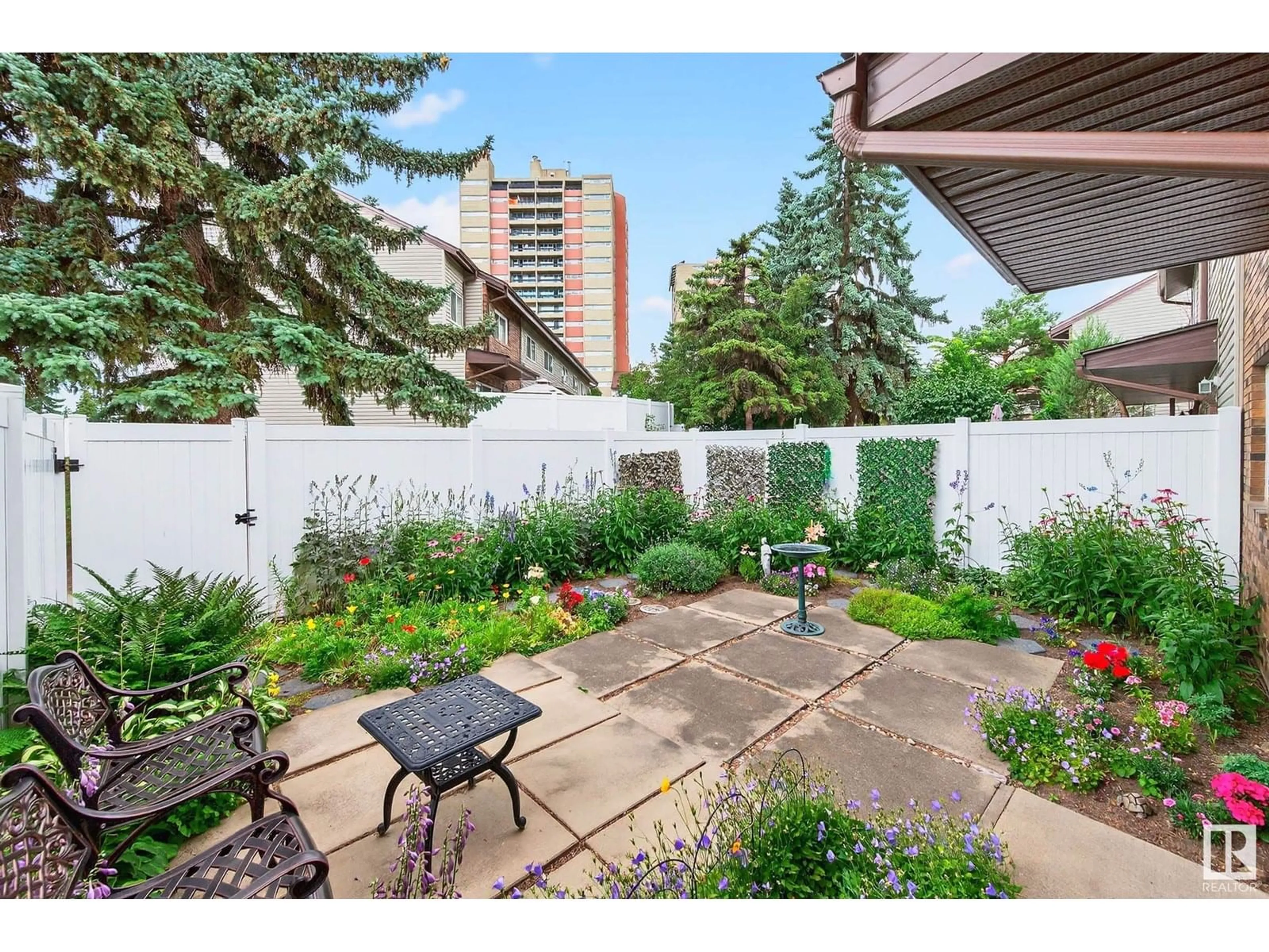 Patio, street for NW - 3E MEADOWLARK VG, Edmonton Alberta T5R5X3