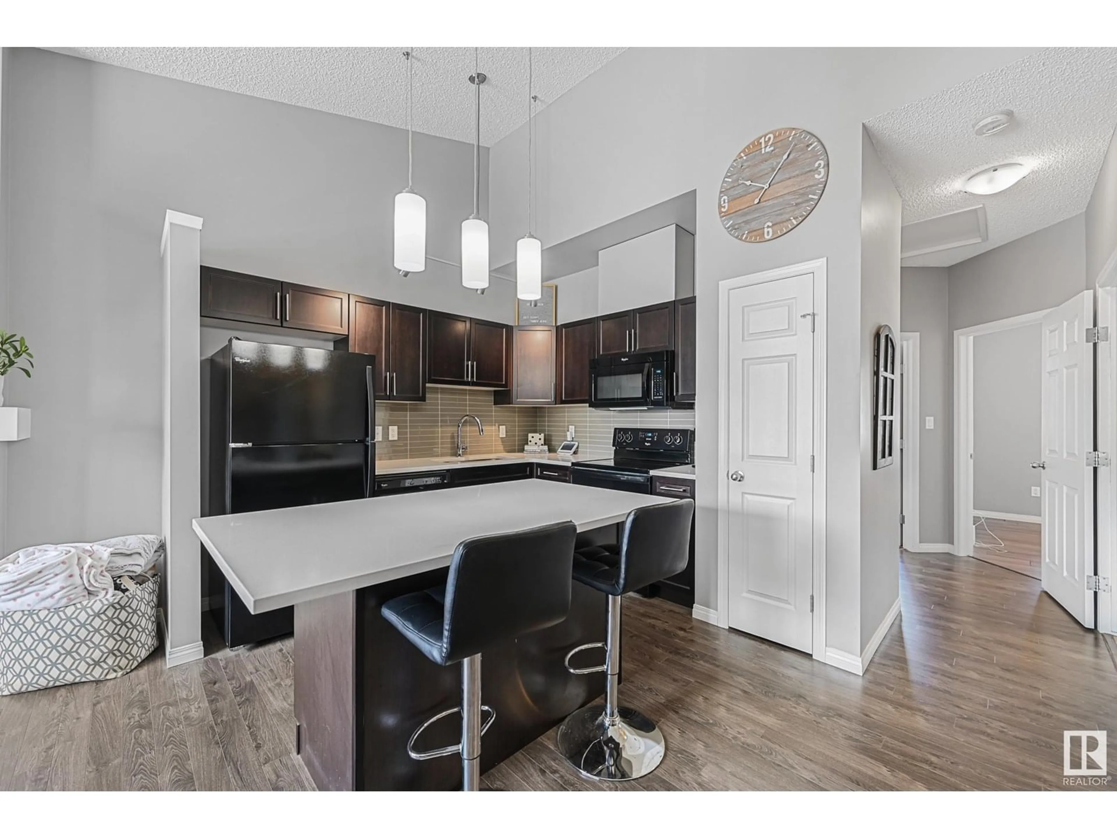 Open concept kitchen, unknown for #32 - 4029 ORCHARDS DR, Edmonton Alberta T6X1V2
