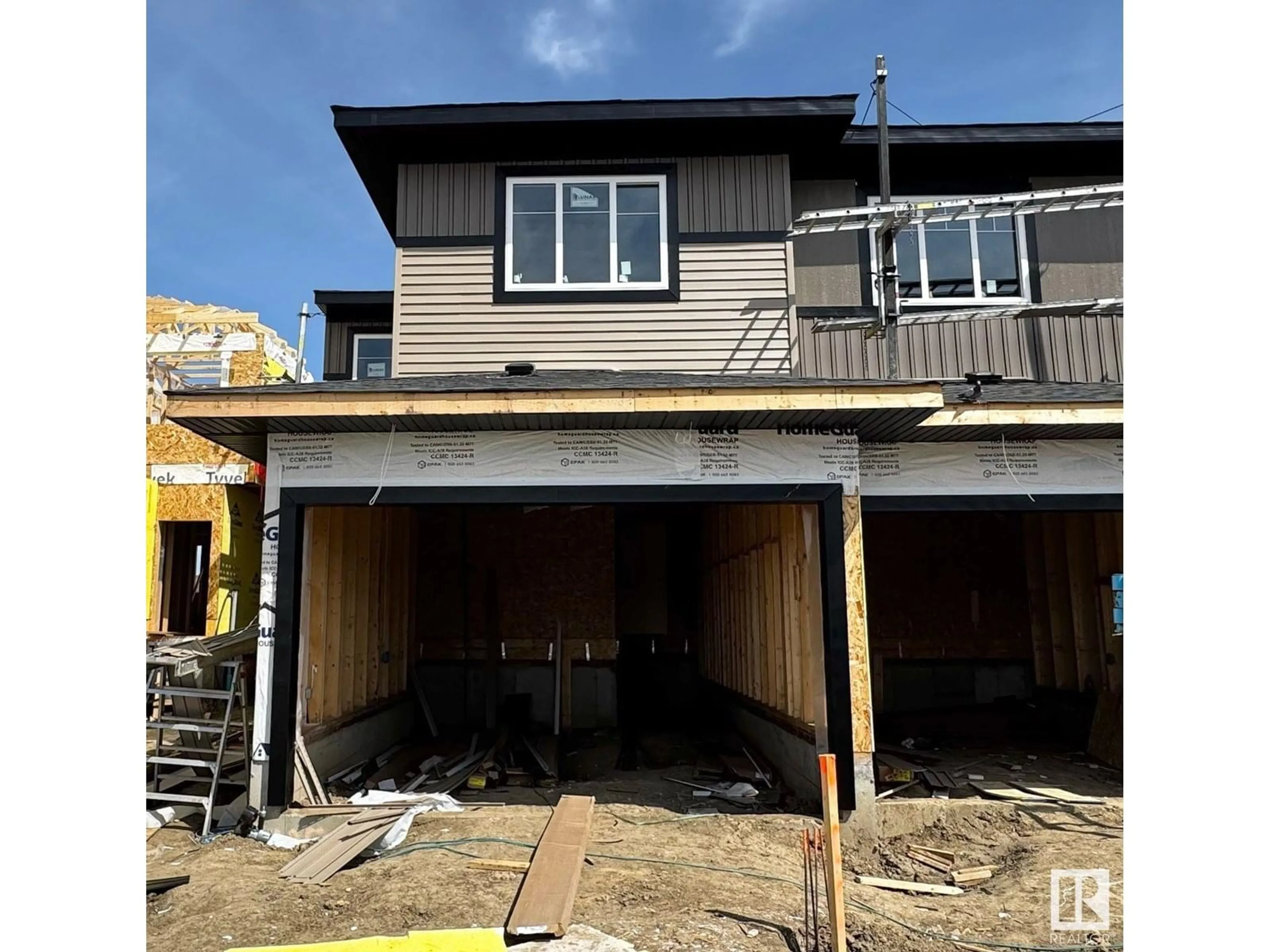 Home with vinyl exterior material, building for 3907 36 ST, Beaumont Alberta T4X3H2