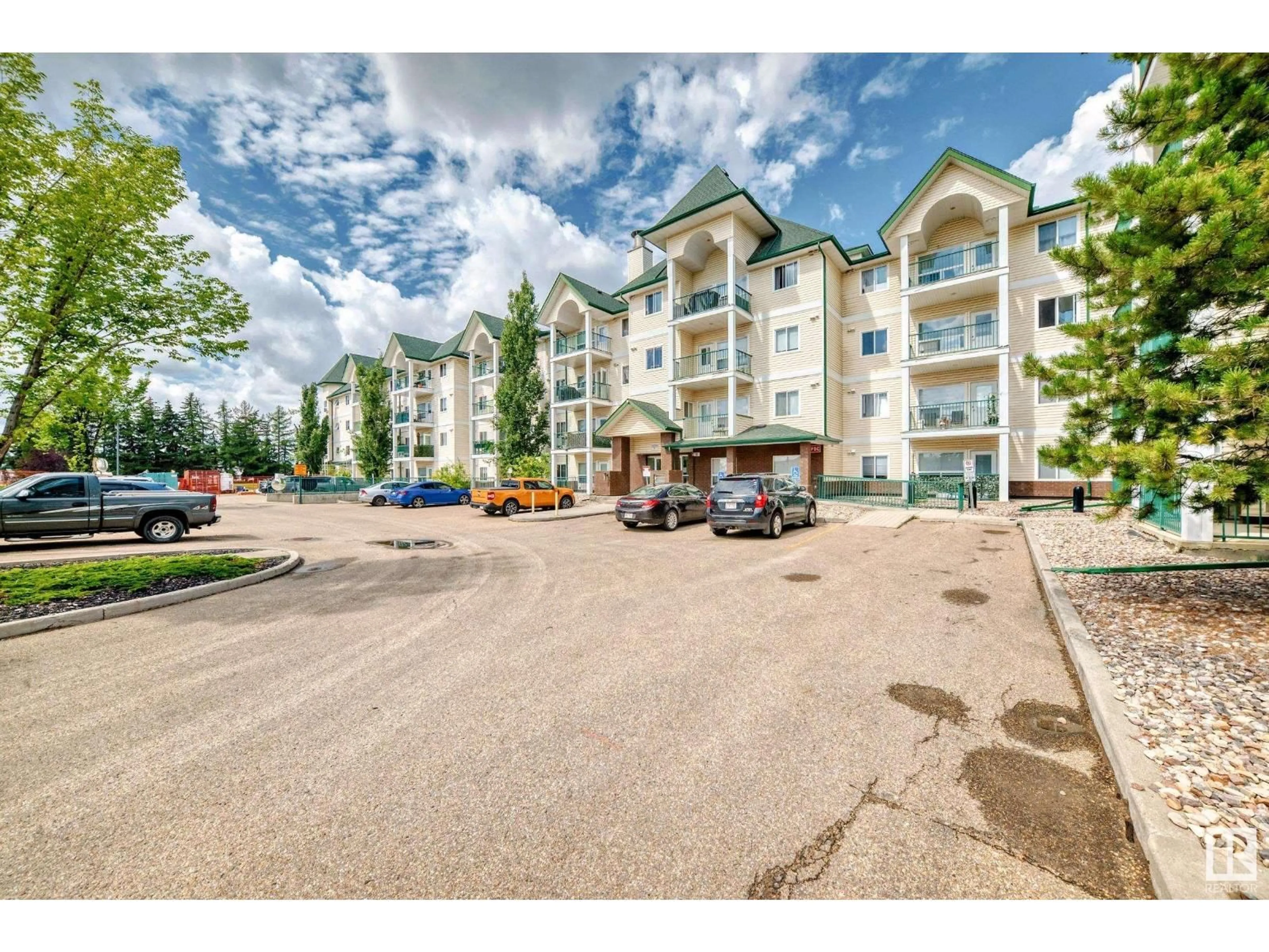 A pic from outside/outdoor area/front of a property/back of a property/a pic from drone, unknown for #321 - 13635 34 ST, Edmonton Alberta T5A0E3