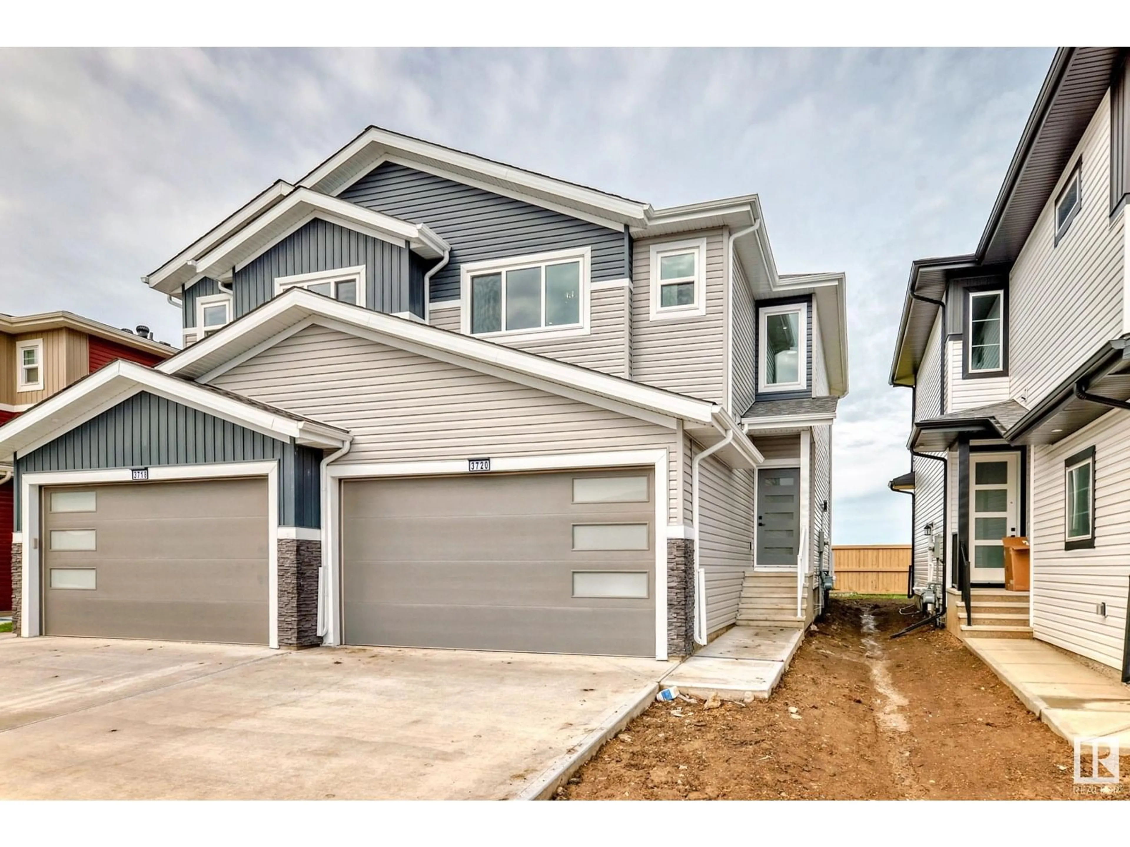 Home with vinyl exterior material, street for 3720 67 ST, Beaumont Alberta T4X0G6