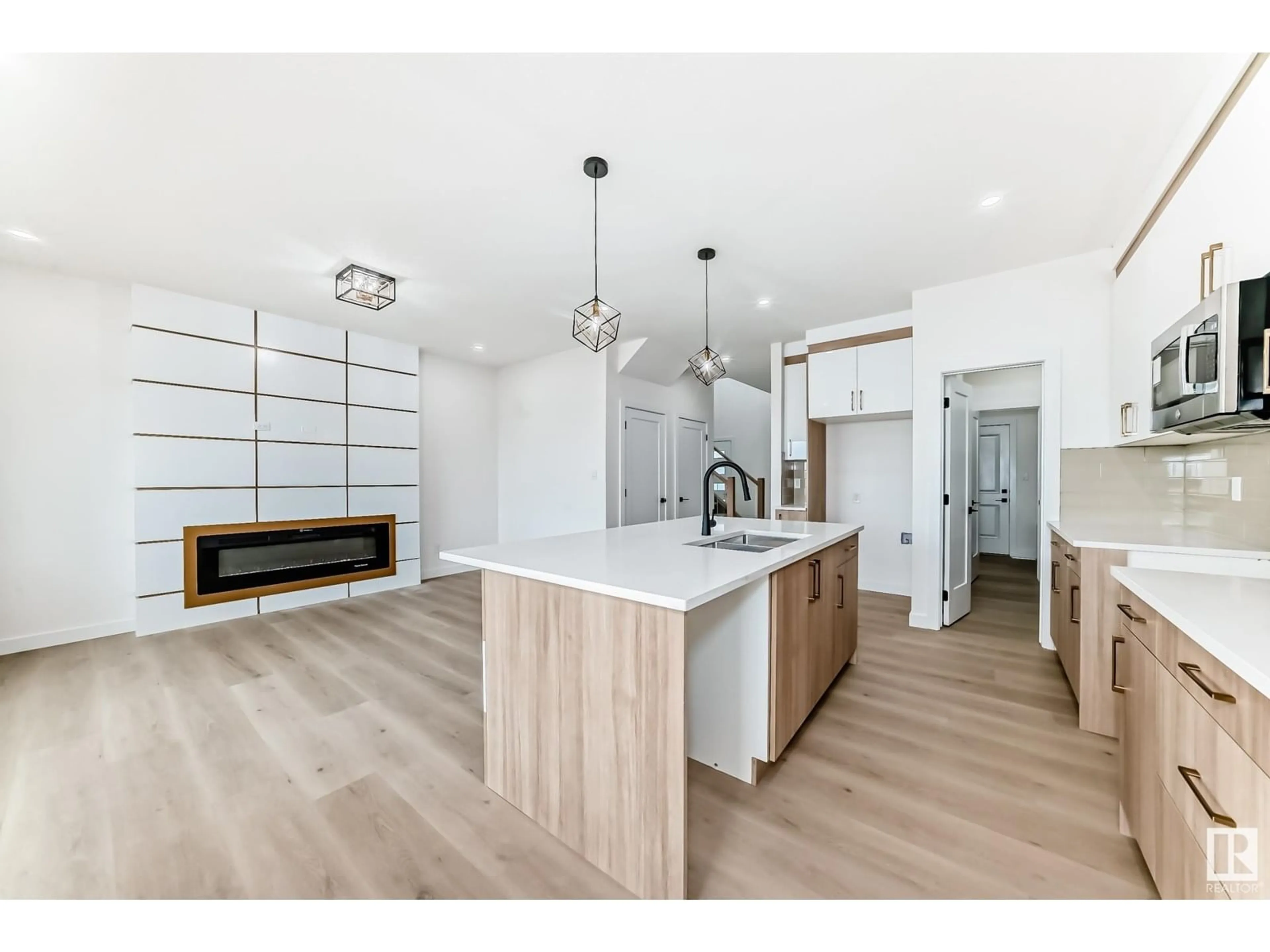 Open concept kitchen, unknown for 3720 67 ST, Beaumont Alberta T4X0G6
