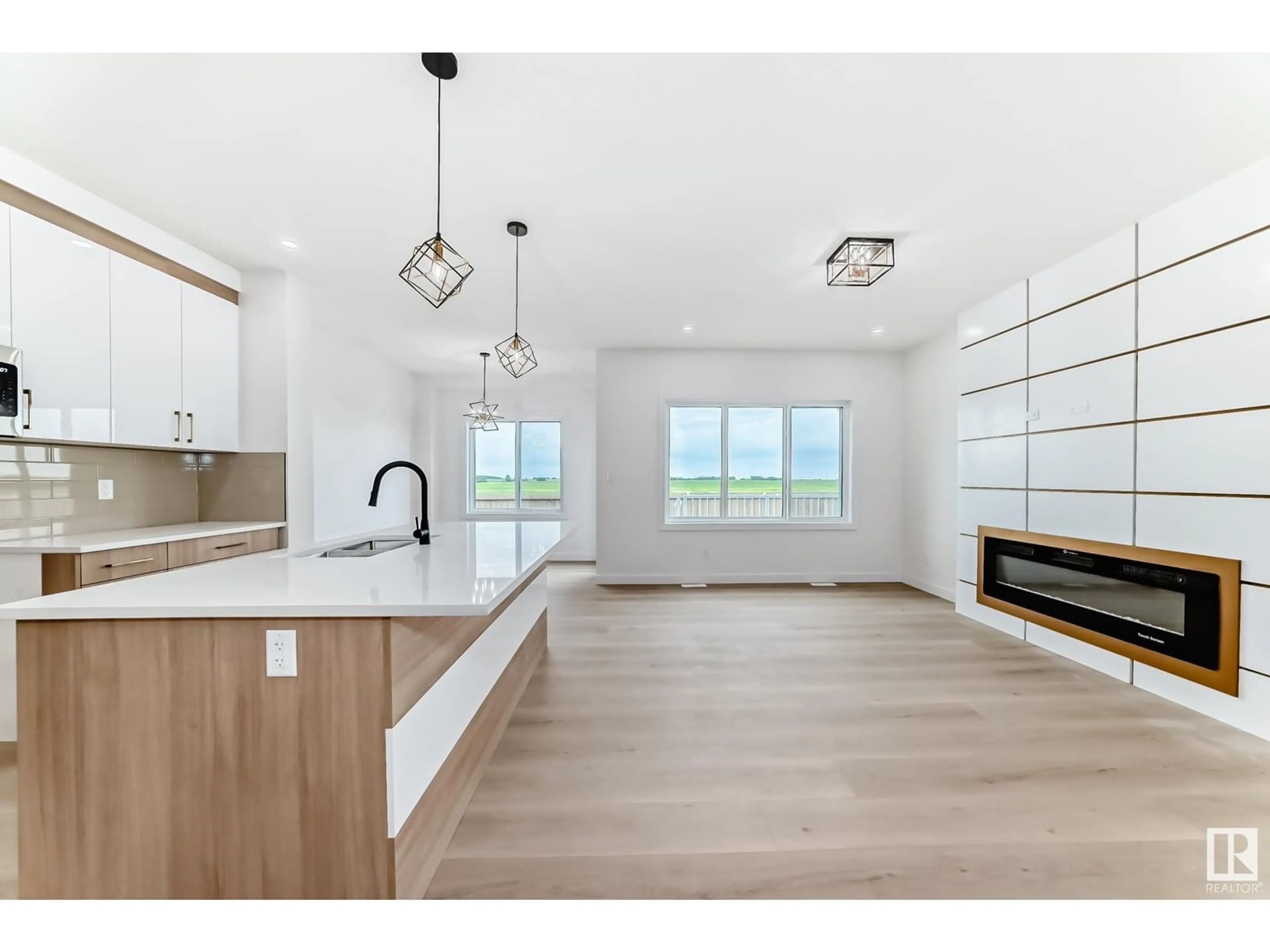 Open concept kitchen, unknown for 3720 67 ST, Beaumont Alberta T4X0G6