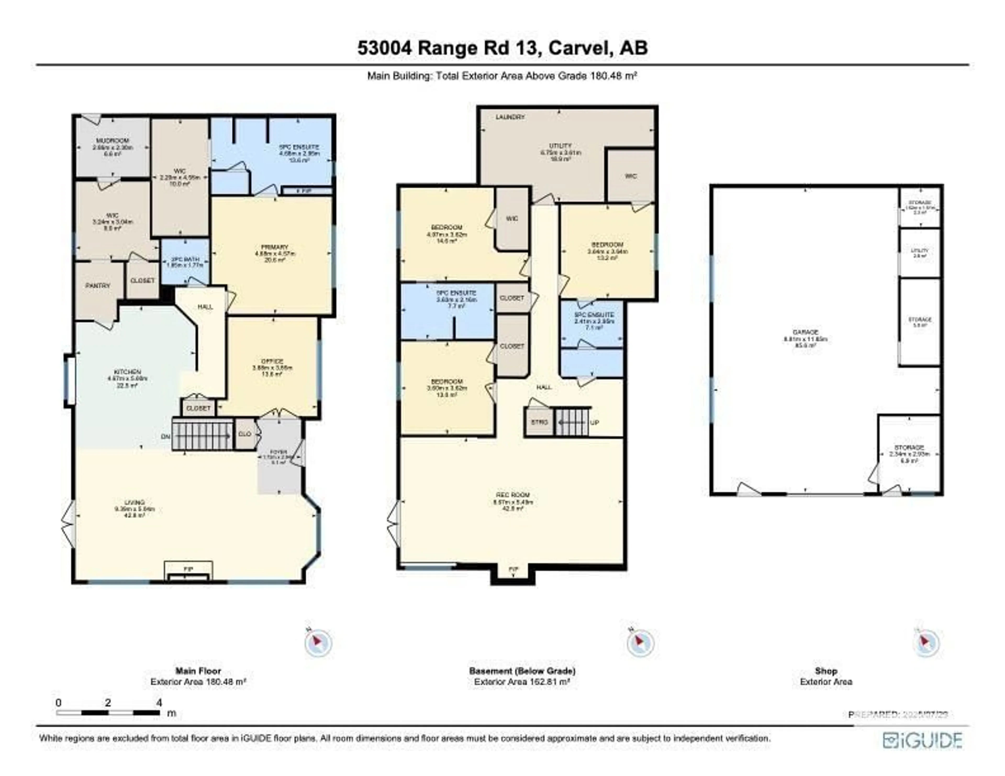 Floor plan for 53004 RGE ROAD 13, Rural Parkland County Alberta T7Y2T2