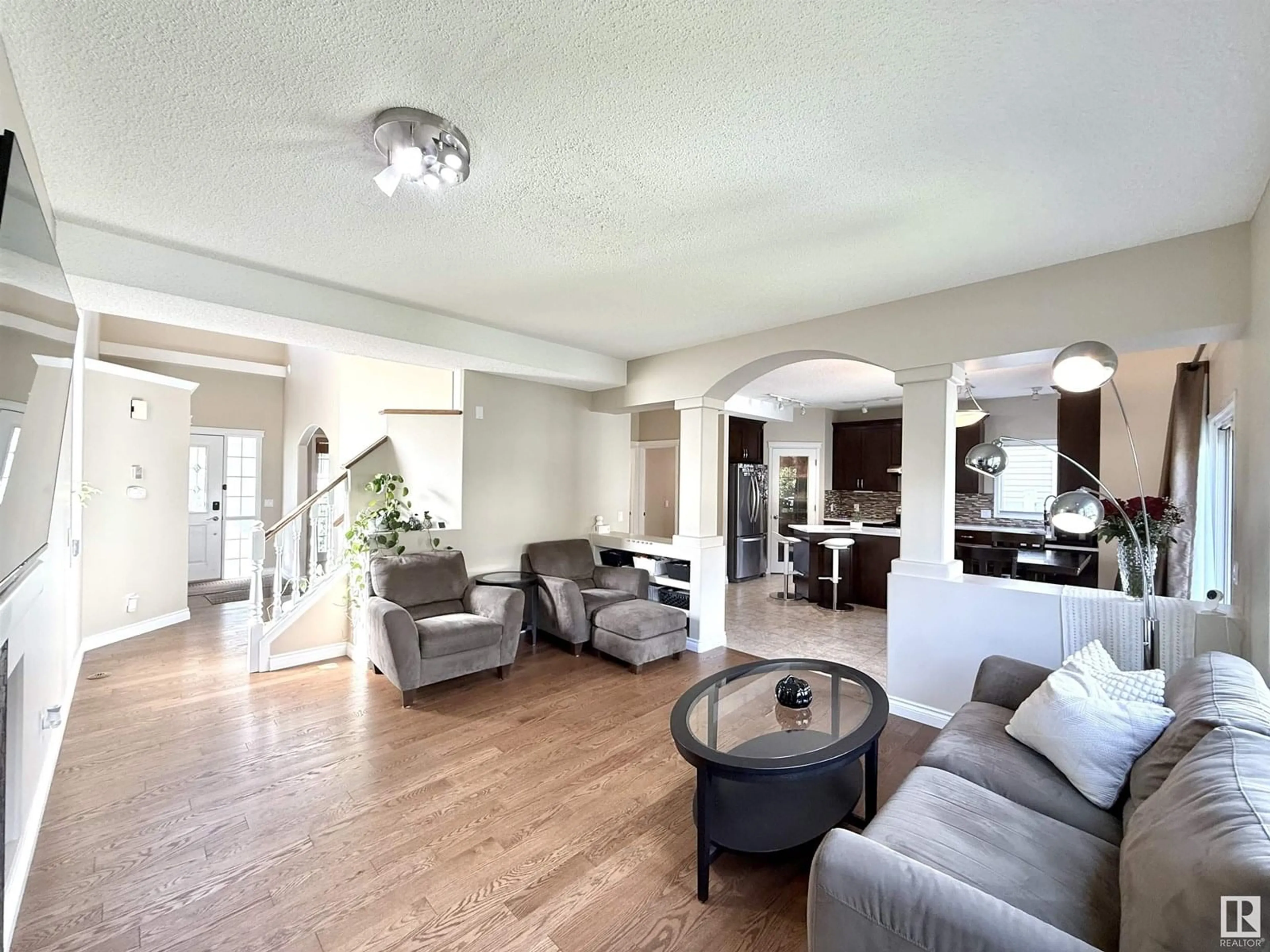 Living room with furniture, unknown for NW - 706 ORMSBY W, Edmonton Alberta T5T6E4