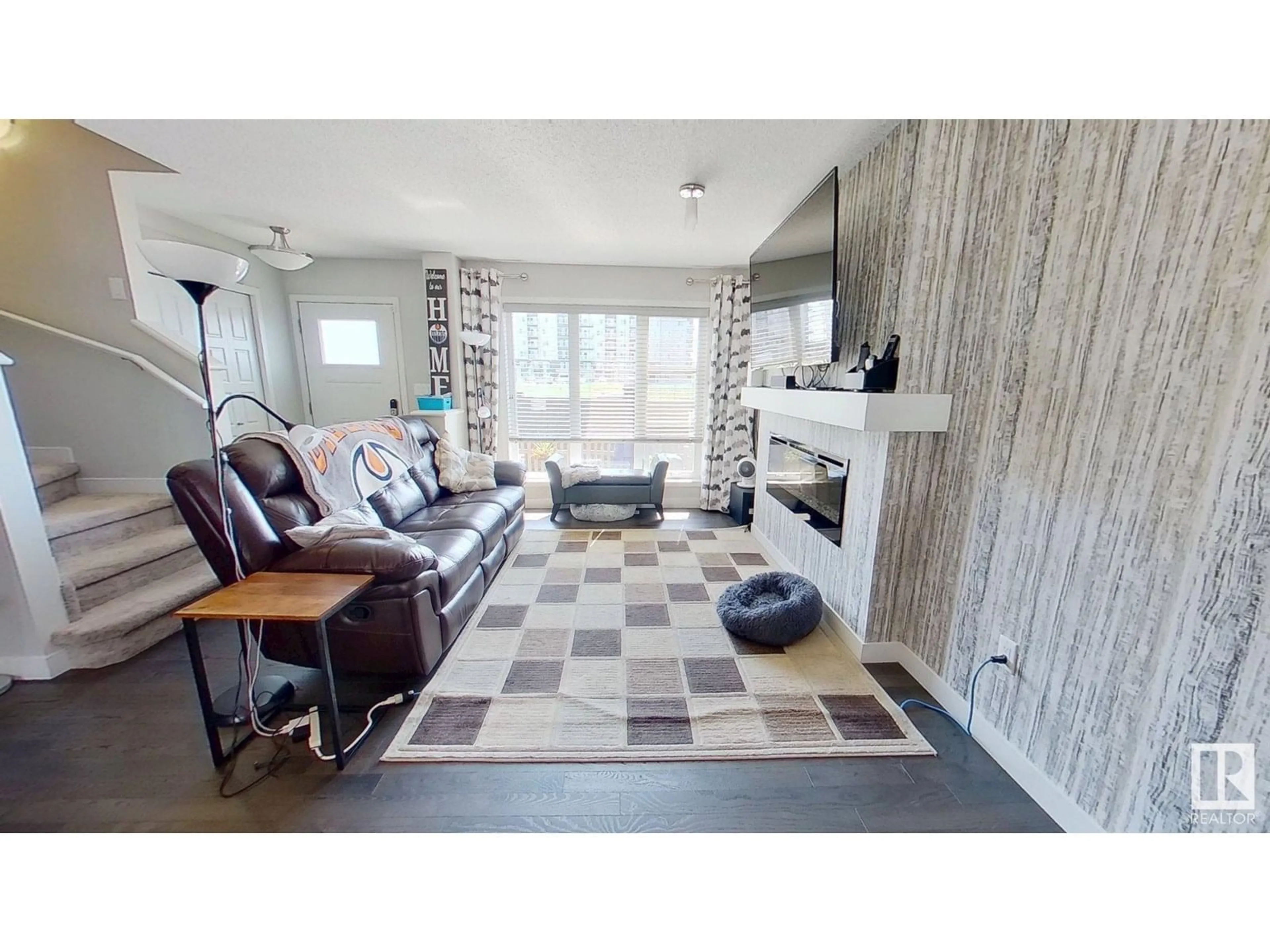 Living room with furniture, unknown for #26 - 4470 PROWSE RD, Edmonton Alberta T6W3R5