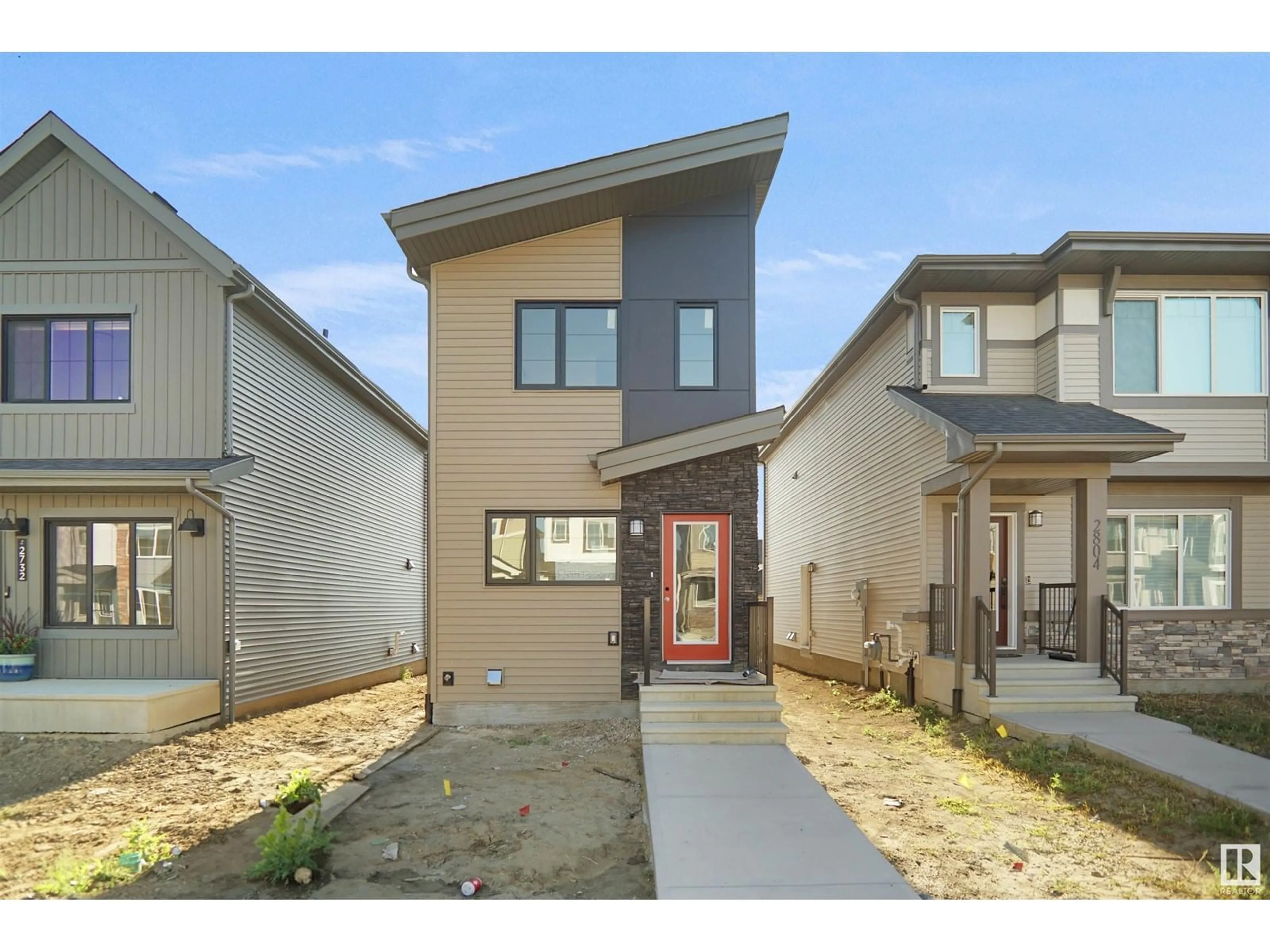 Home with brick exterior material, street for NW - 2019 210 ST, Edmonton Alberta T6M3H6