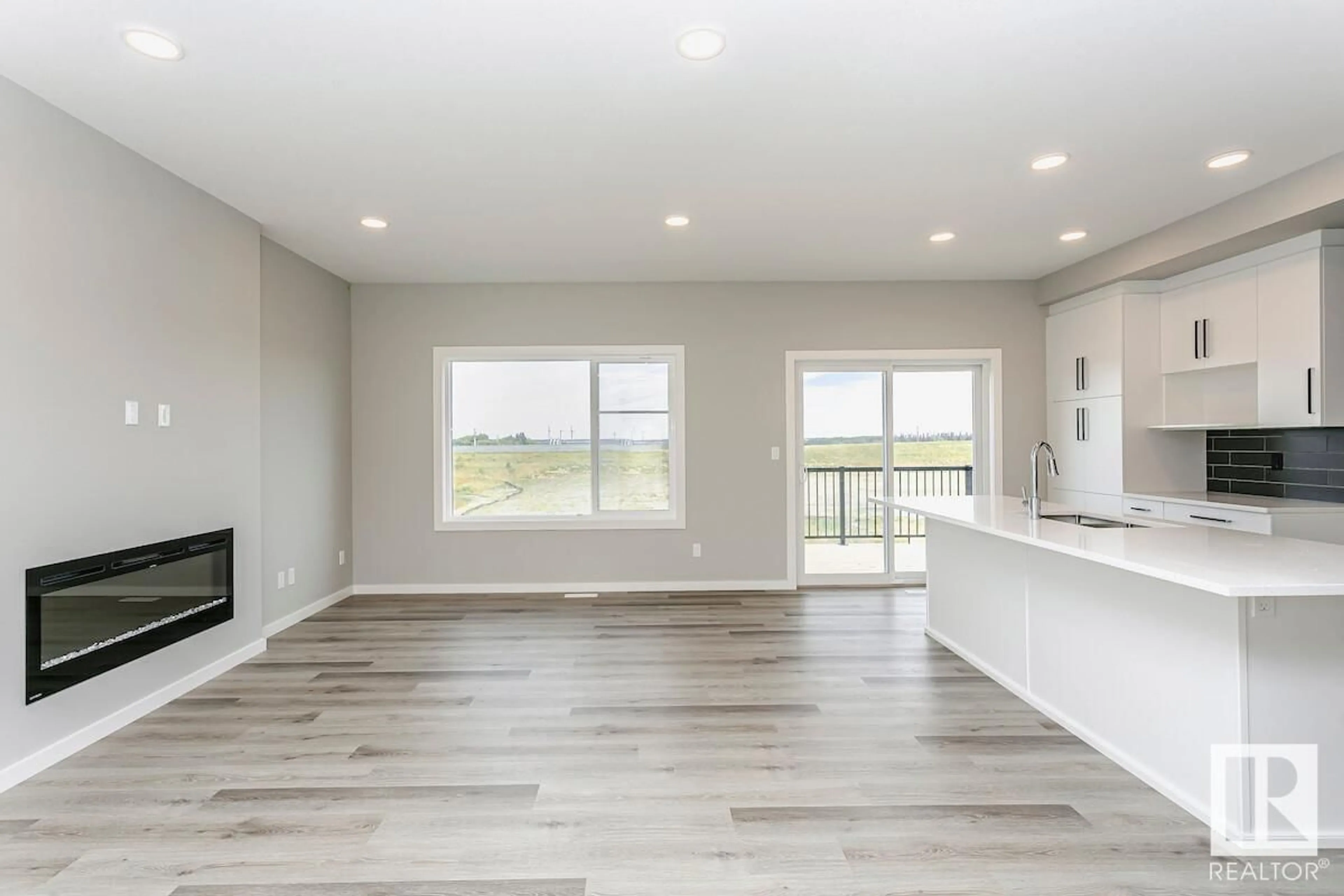 Open concept kitchen, unknown for 38 GAMBEL LO, Spruce Grove Alberta T7X0C9