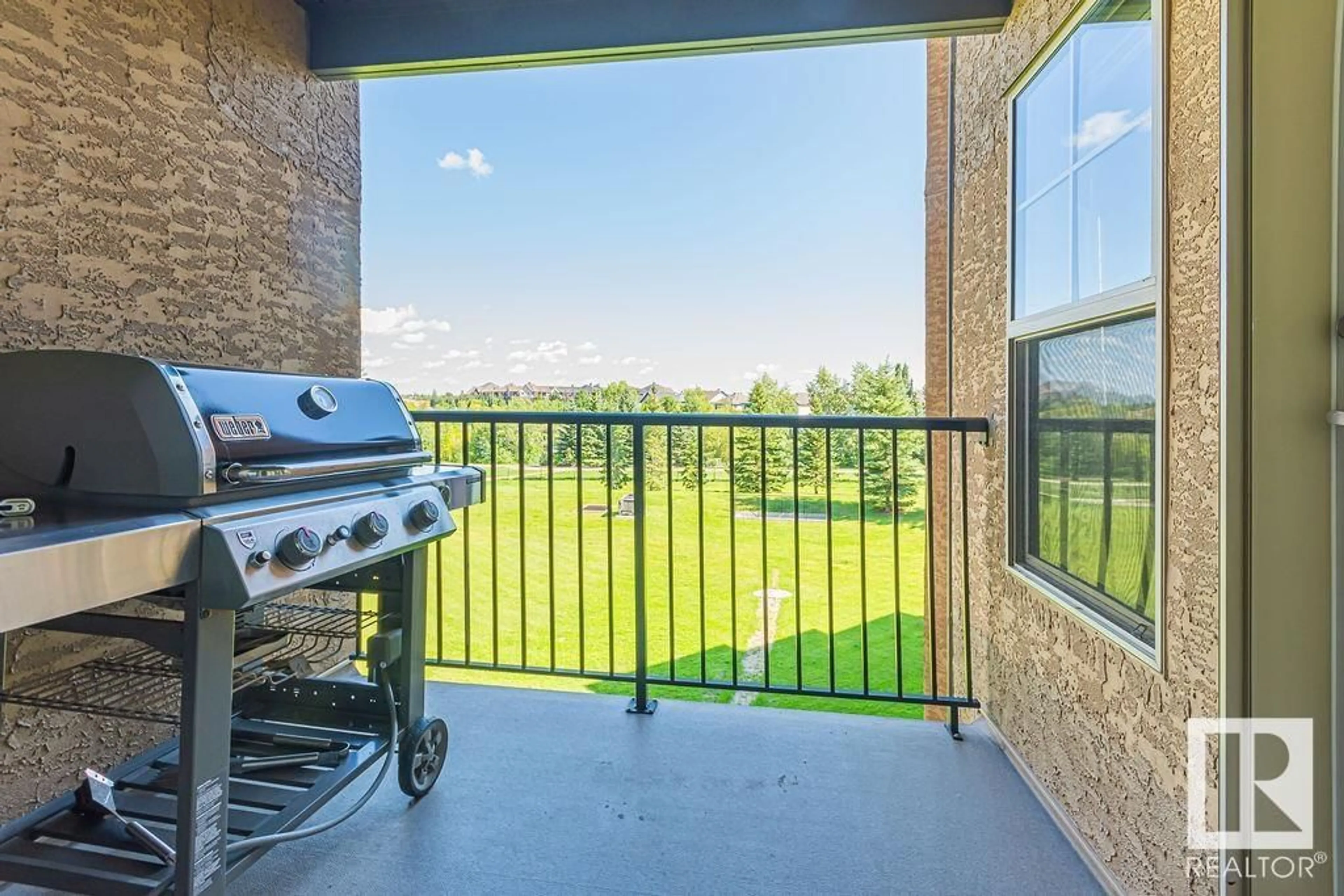 Patio, water/lake/river/ocean view for #311 - 11453 ELLERSLIE RD, Edmonton Alberta T6W1T3