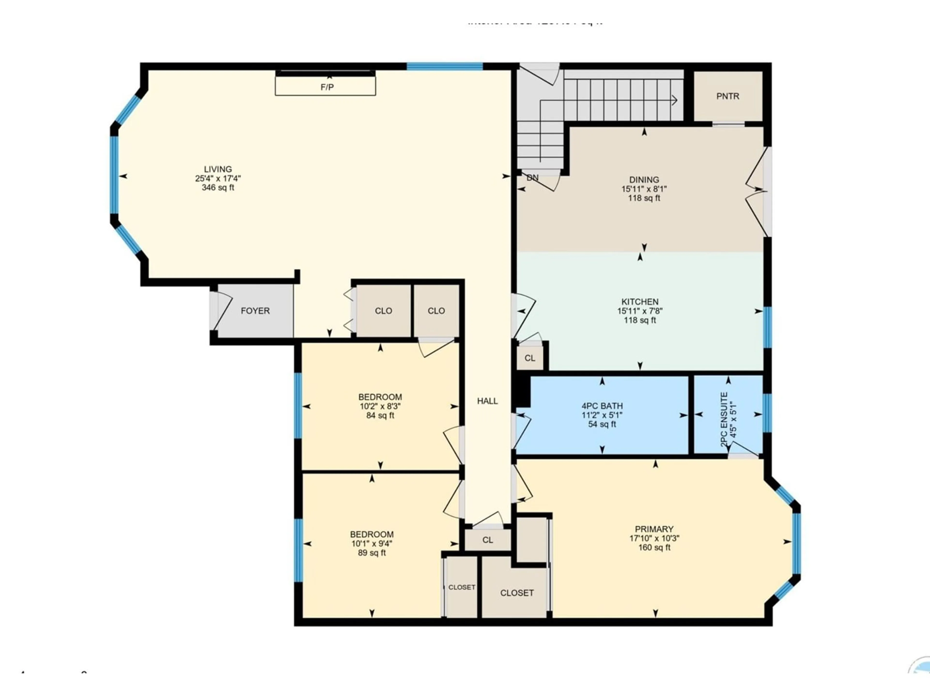 Floor plan for 6820 136 AV, Edmonton Alberta T5C2J9