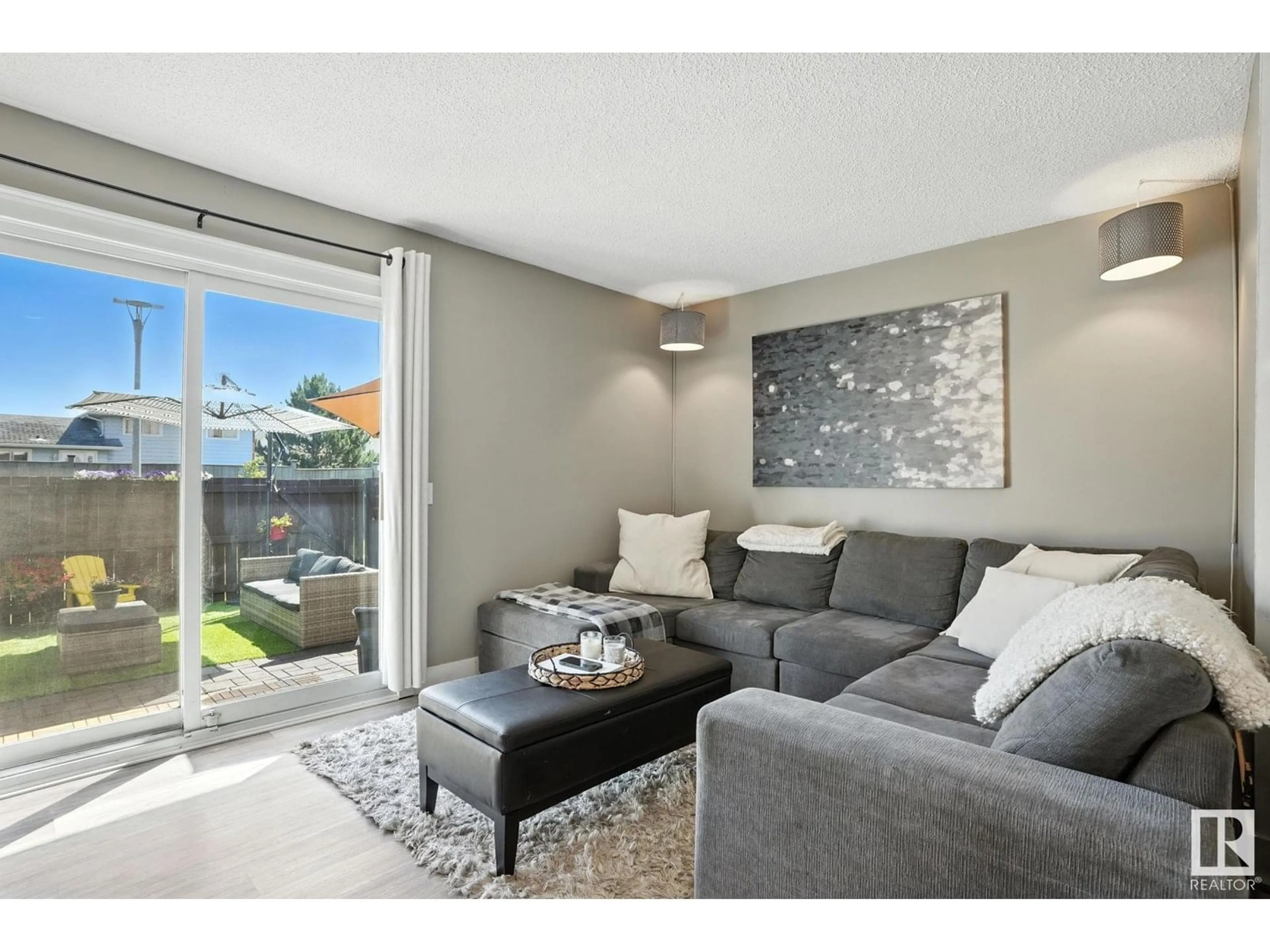 Living room with furniture, unknown for 18032 93 AV, Edmonton Alberta T5T1Y1
