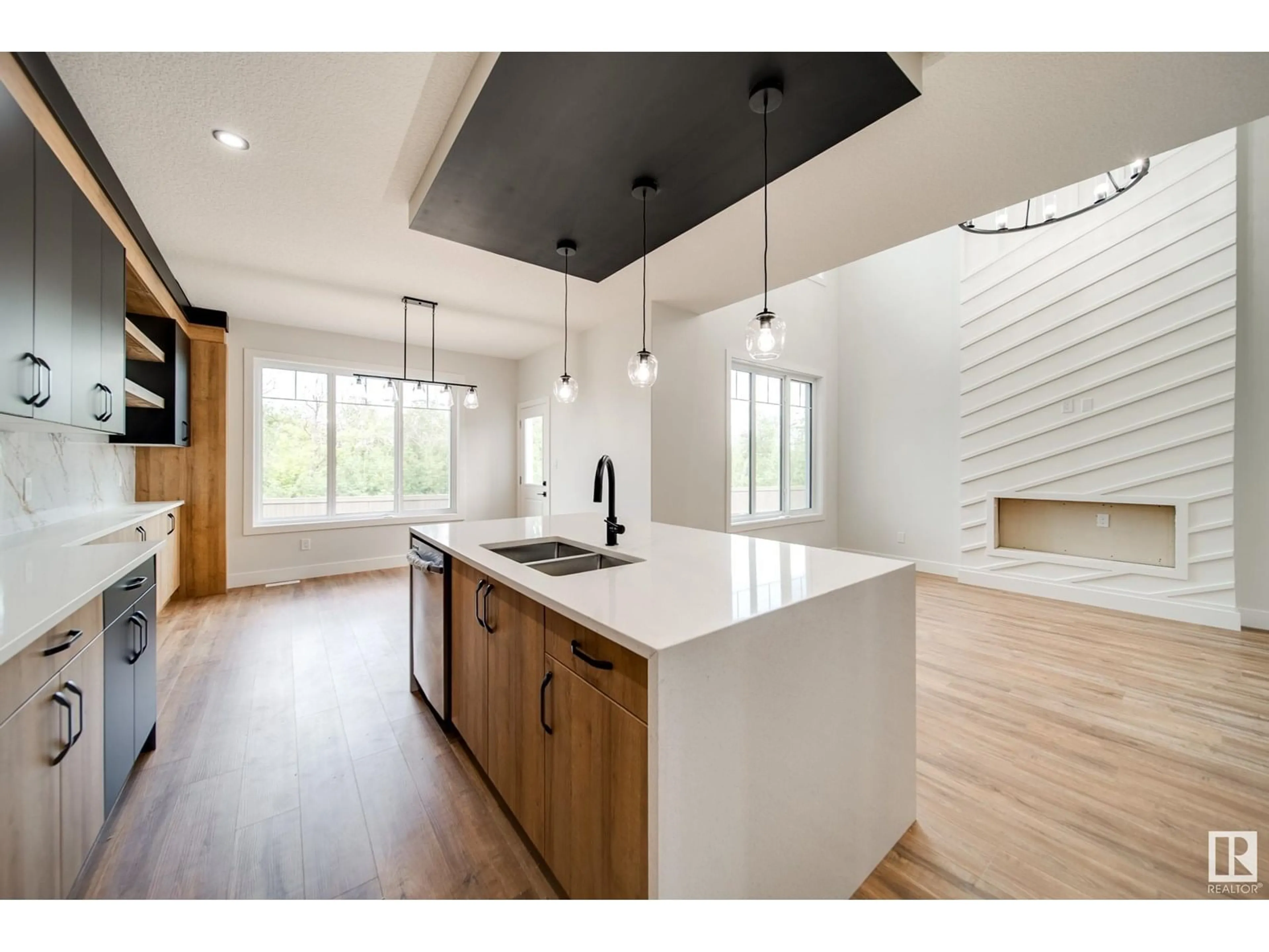 Open concept kitchen, unknown for 8812 183 AV, Edmonton Alberta T5Z0S8