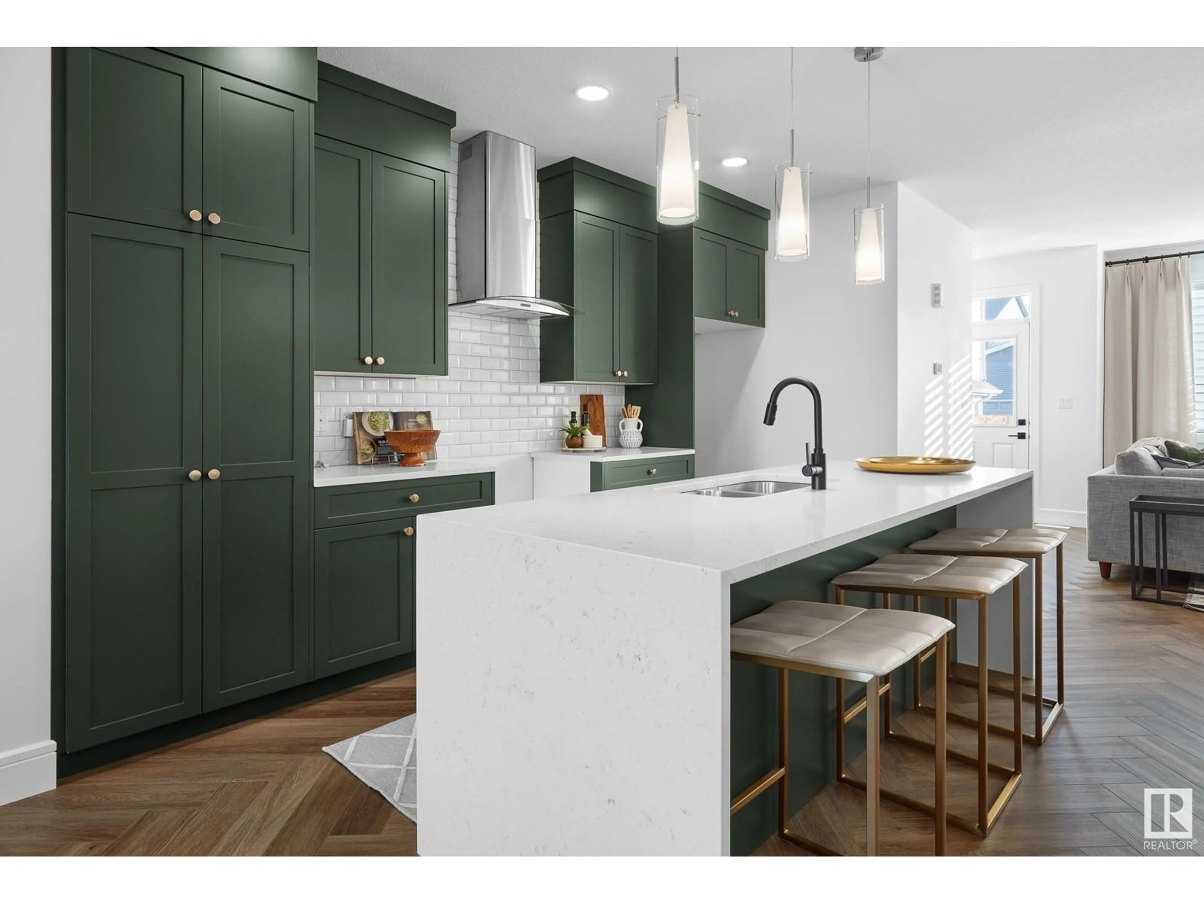 Open concept kitchen, unknown for 505 PATERSON WY, Edmonton Alberta T6W4E2