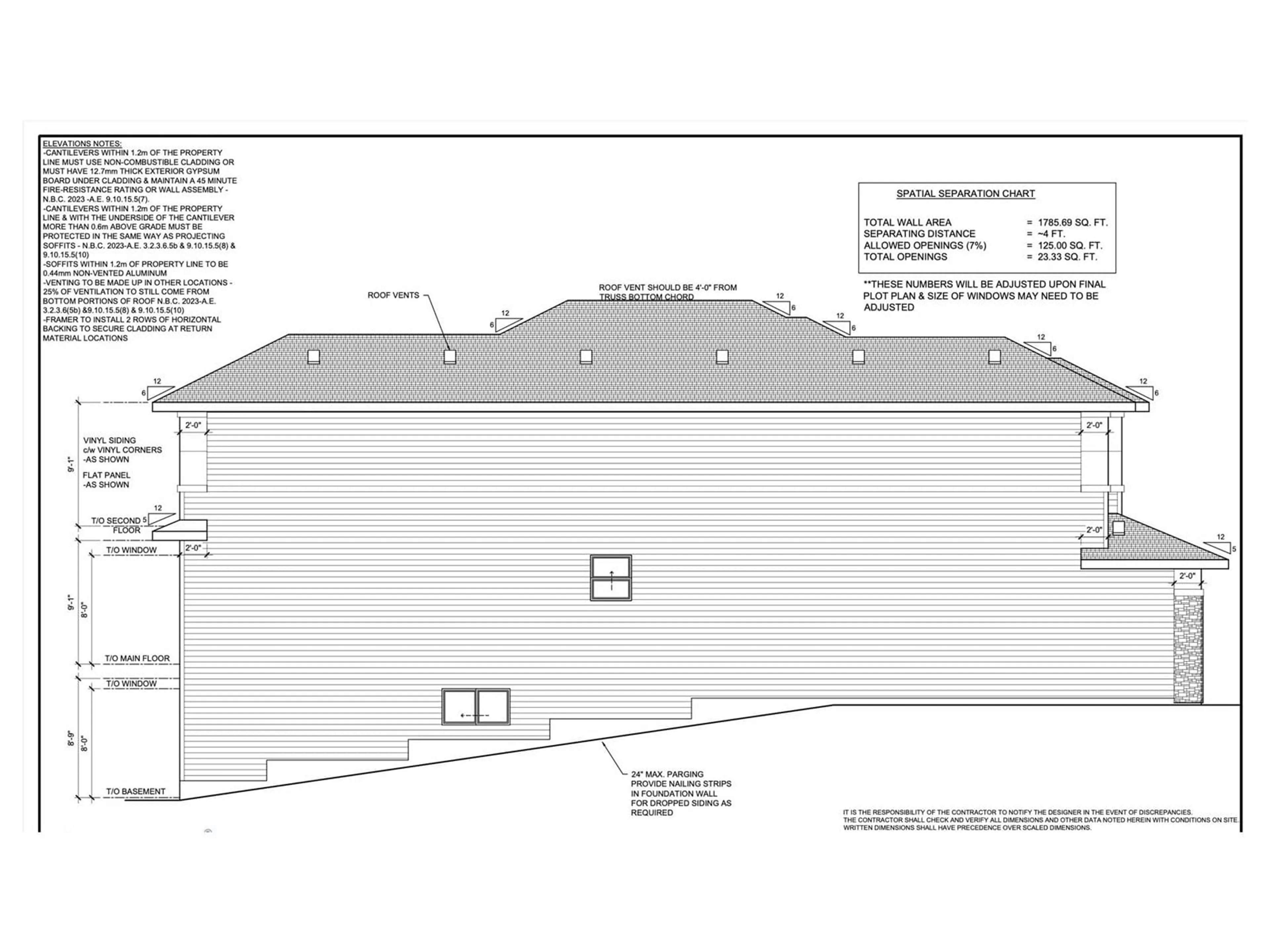 Floor plan for 2038 COLLIP CRESCENT, Edmonton Alberta T6W5B1