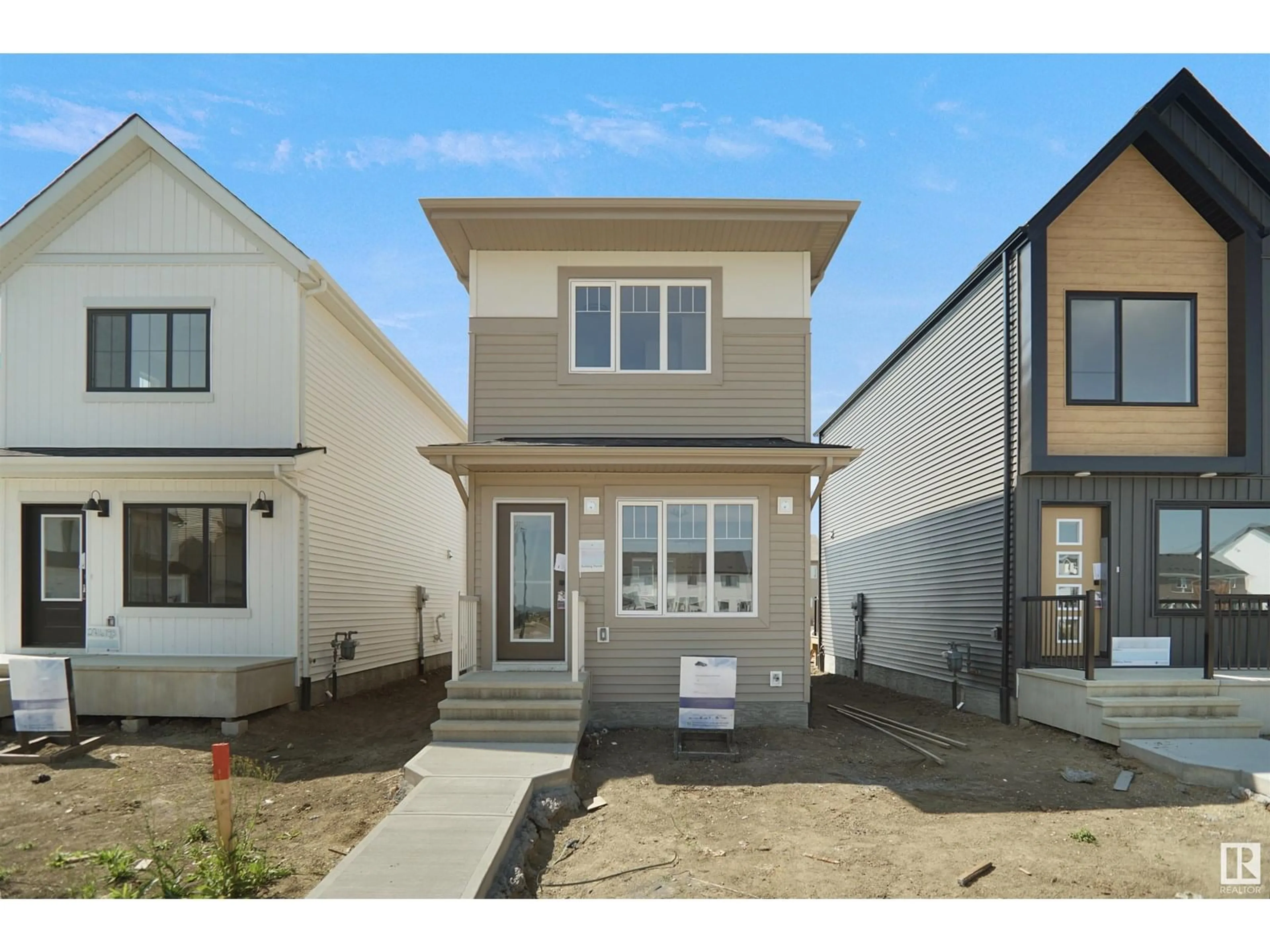 Home with vinyl exterior material, street for 4286 KINGLET DR, Edmonton Alberta T5S0T1