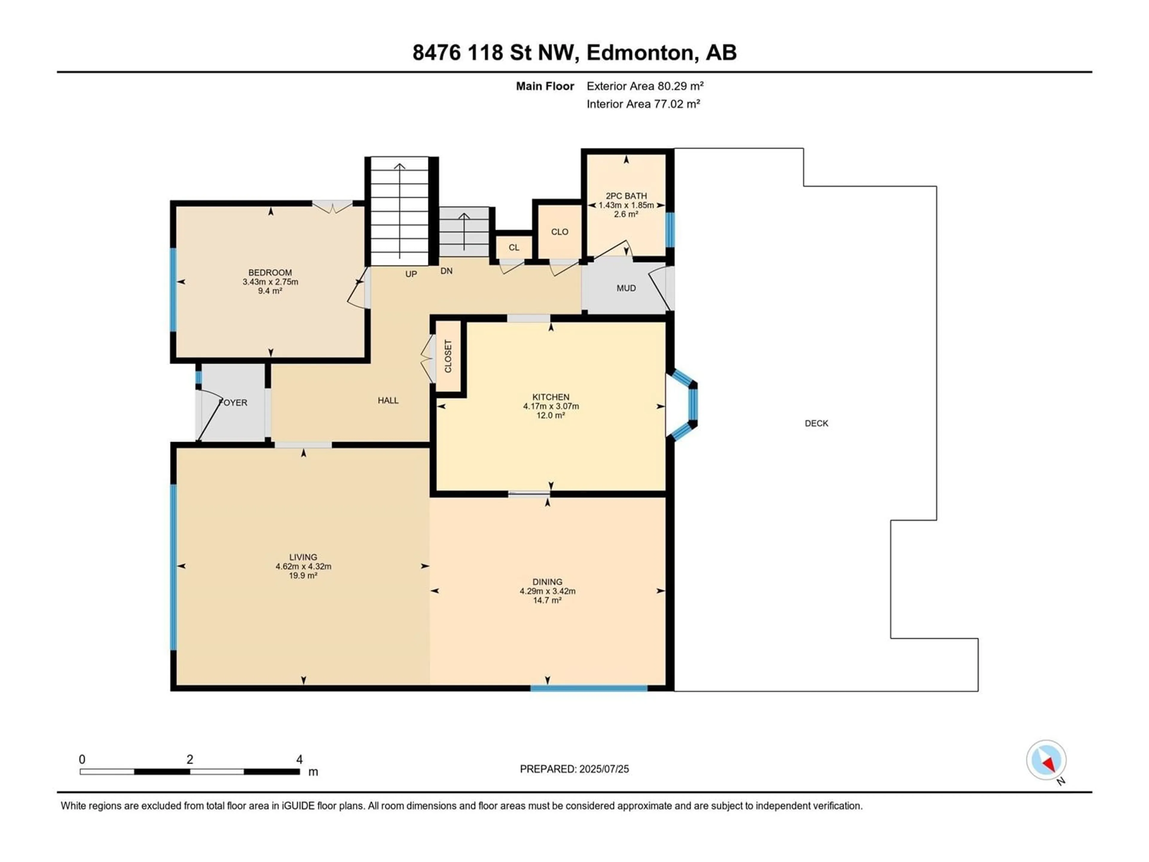 Floor plan for NW - 8476 118 ST, Edmonton Alberta T6G1T3
