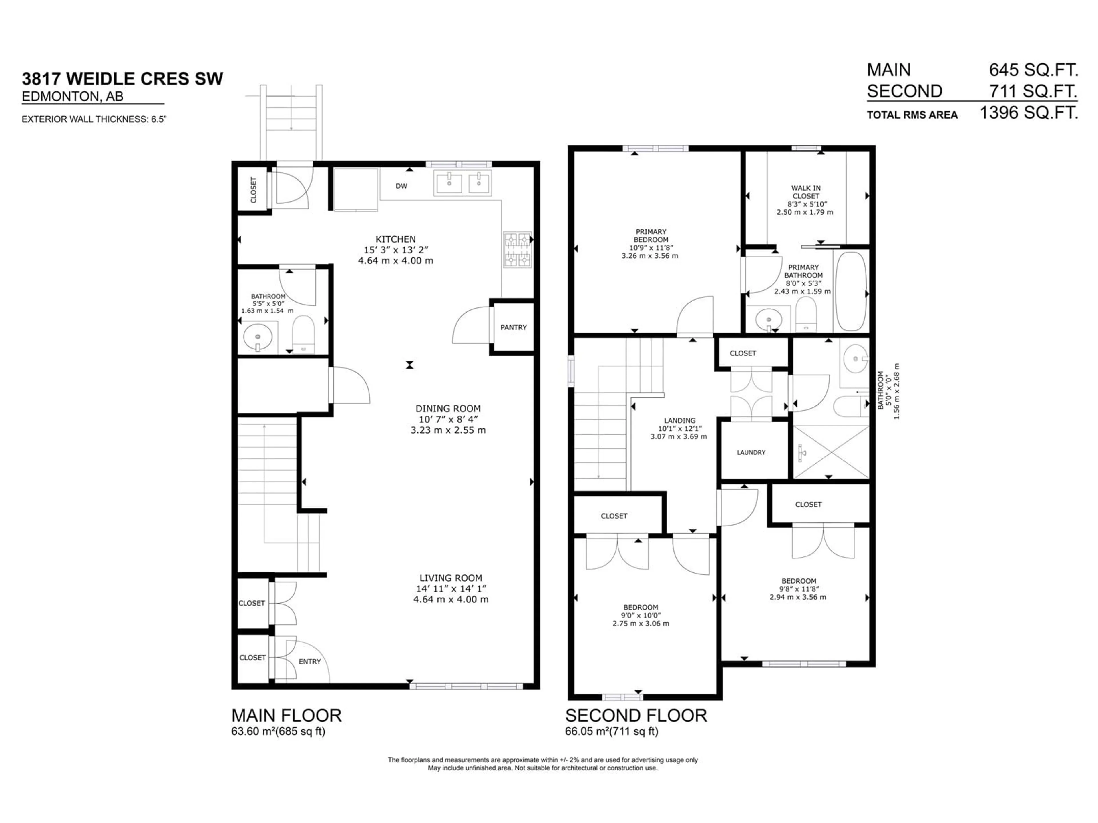 Floor plan for 3817 WEIDLE CR, Edmonton Alberta T6X2E4