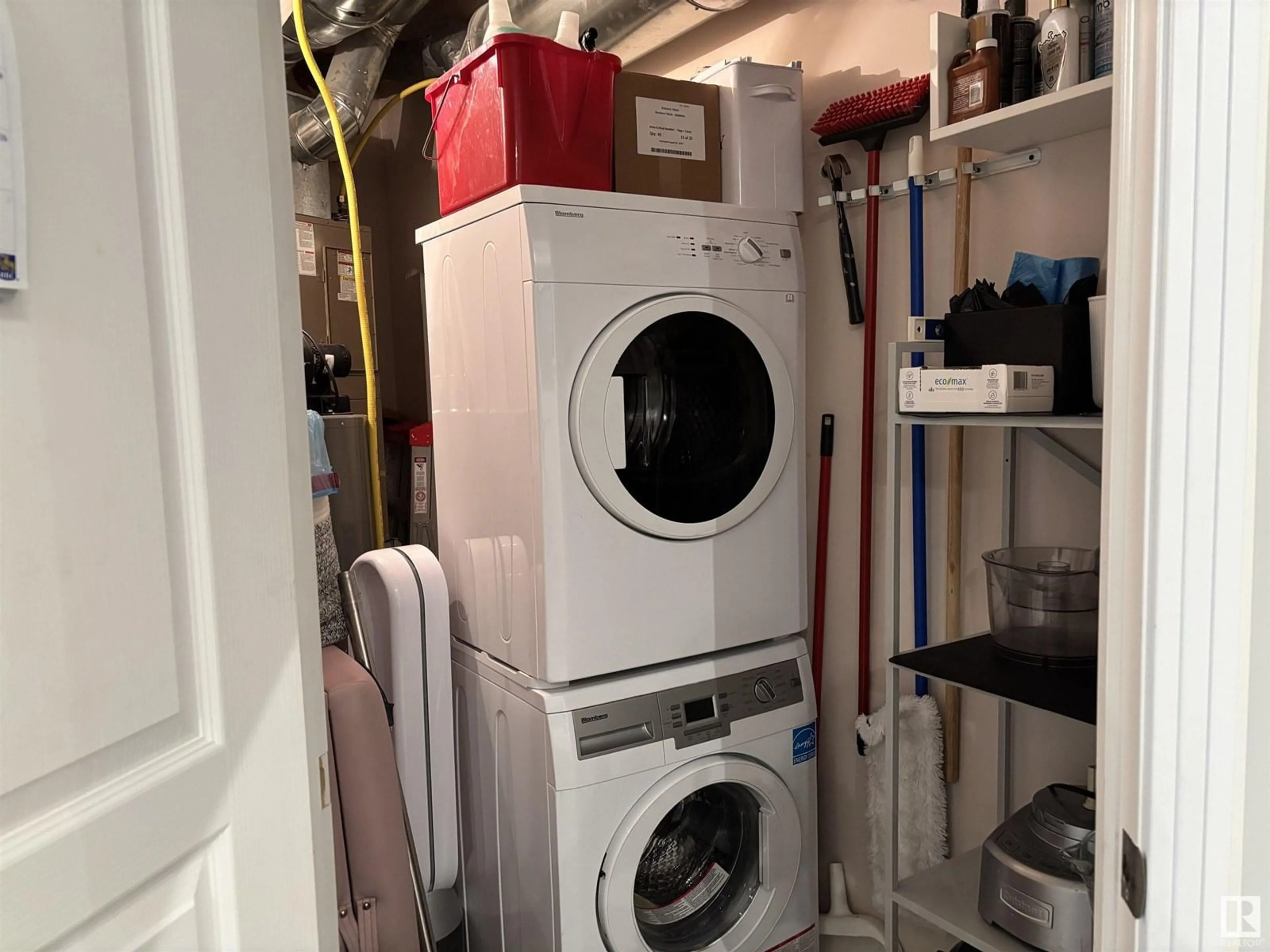 Laundry room for #108 - 11933 106 AV, Edmonton Alberta T5H0S2
