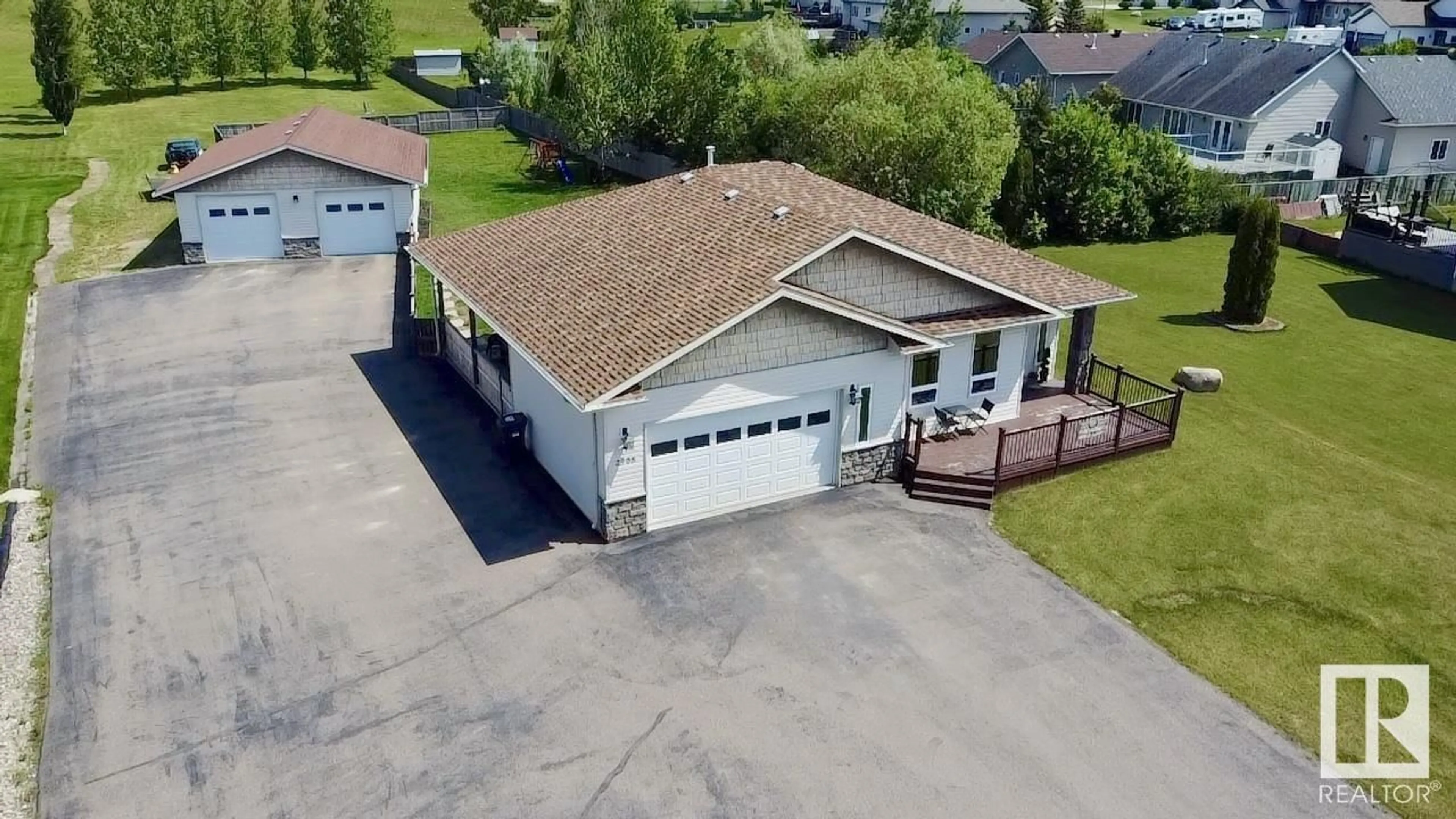 A pic from outside/outdoor area/front of a property/back of a property/a pic from drone, unknown for 2905 DRAKE DRIVE, Cold Lake Alberta T9M1N9