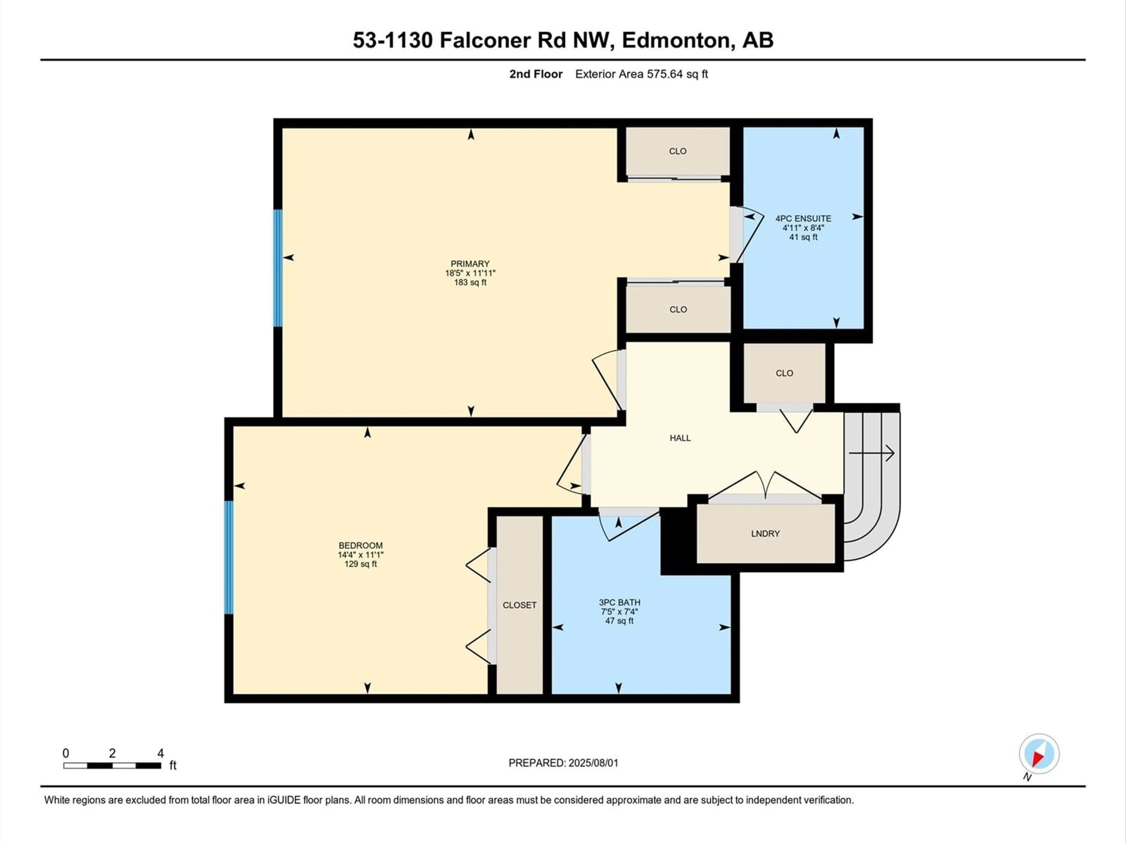 Floor plan for #53 - 1130 FALCONER RD, Edmonton Alberta T6R2J6