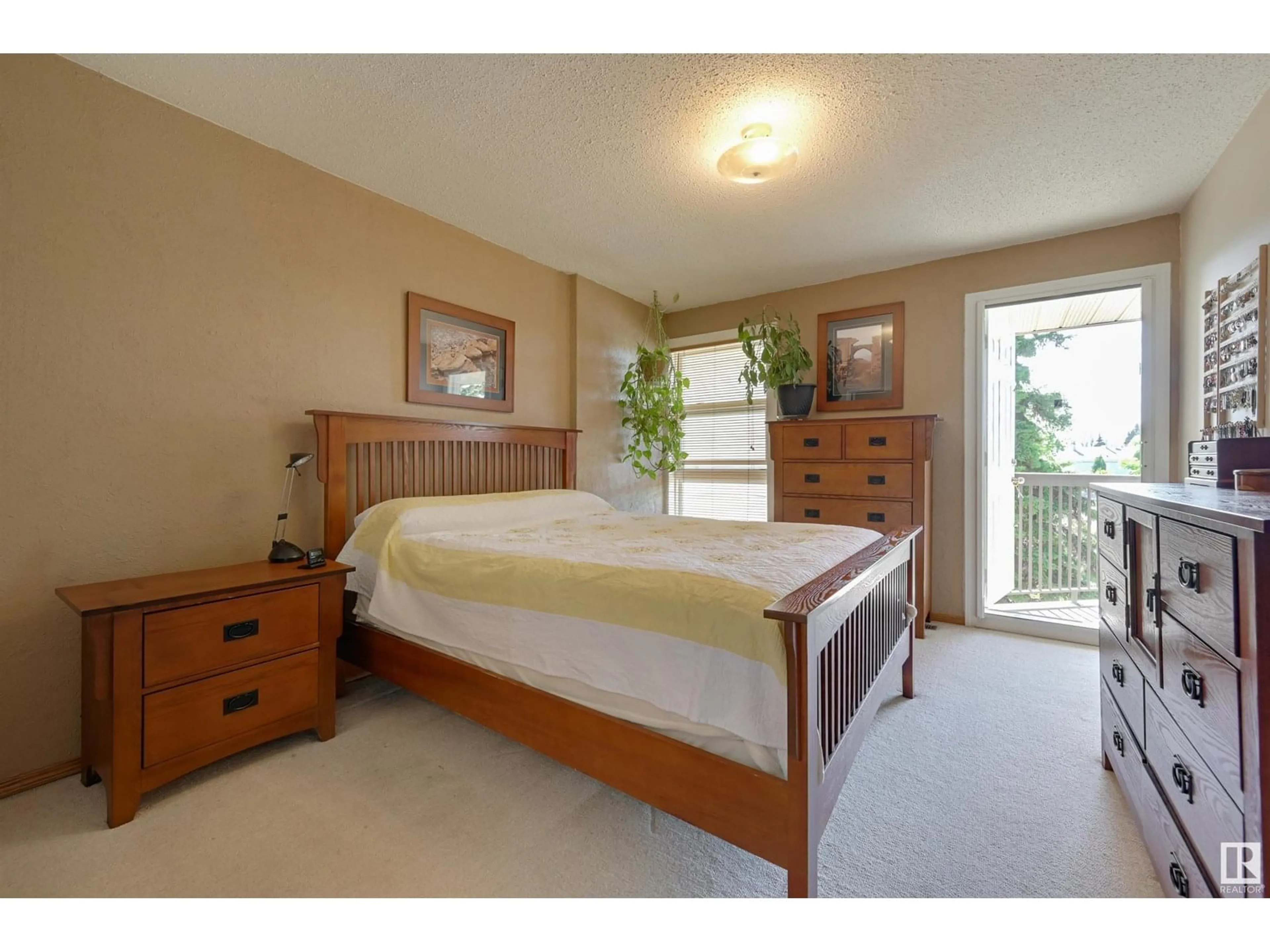 Bedroom with bed, wood/laminate floor for #301 - 2908 105A ST, Edmonton Alberta T6H3K2