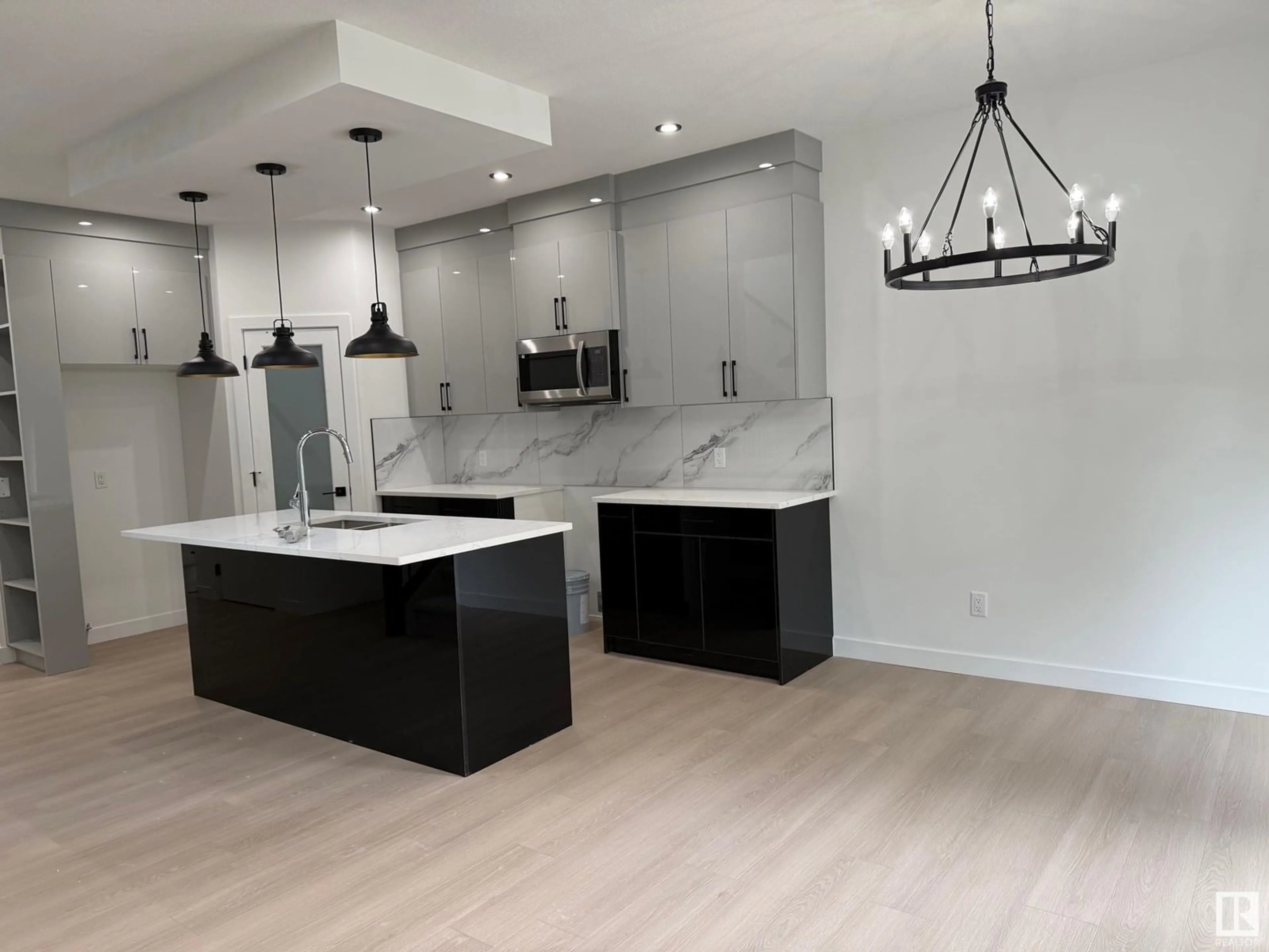 Open concept kitchen, unknown for 4912 46 ST, Beaumont Alberta T6X1H9