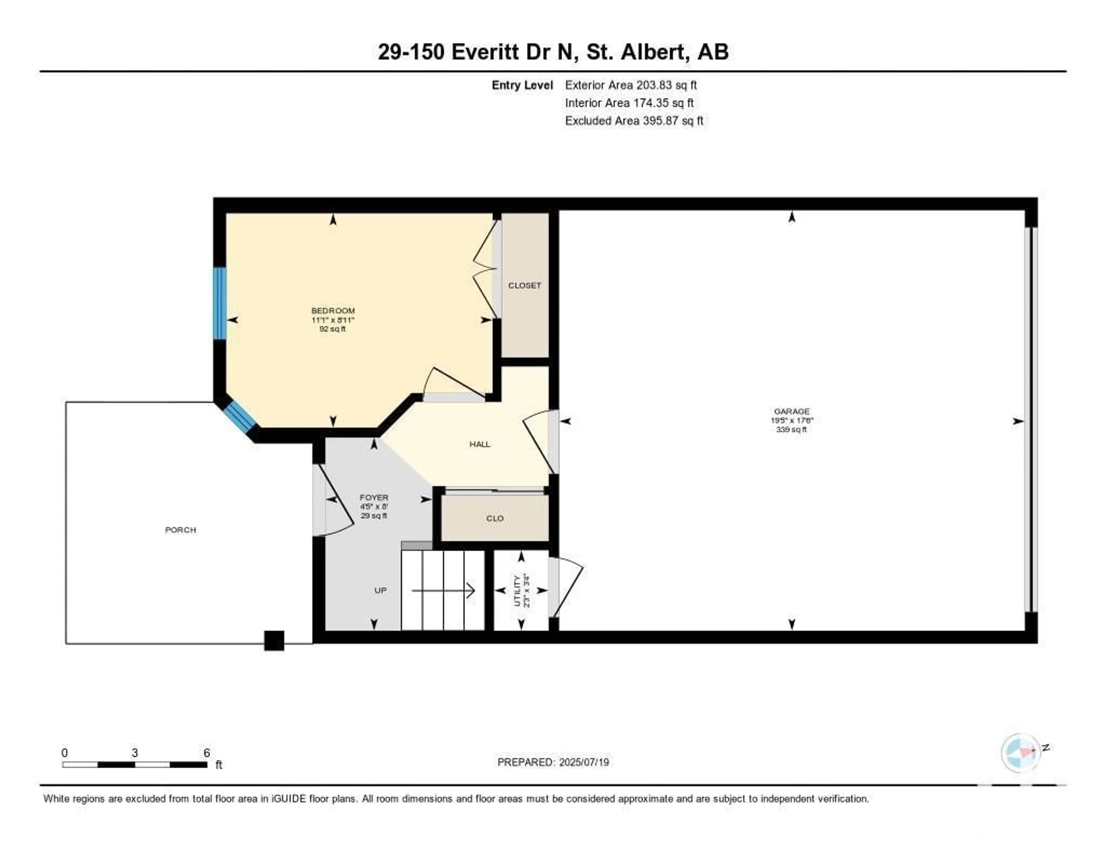 Floor plan for 150 - 29 EVERITT DR, St. Albert Alberta T8N7R8