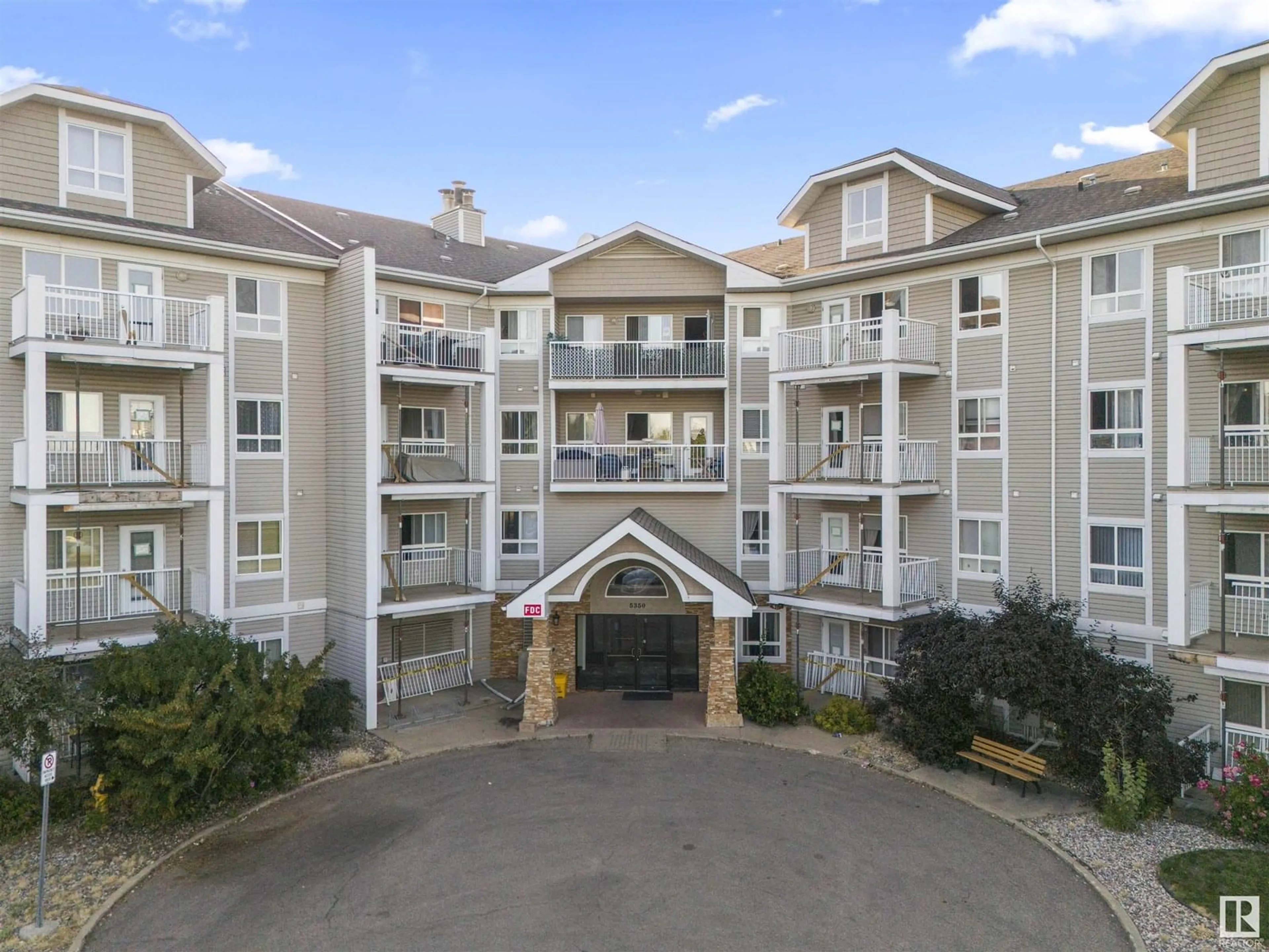 A pic from outside/outdoor area/front of a property/back of a property/a pic from drone, mountain view for 5350 - 210 199 ST, Edmonton Alberta T6M0A4