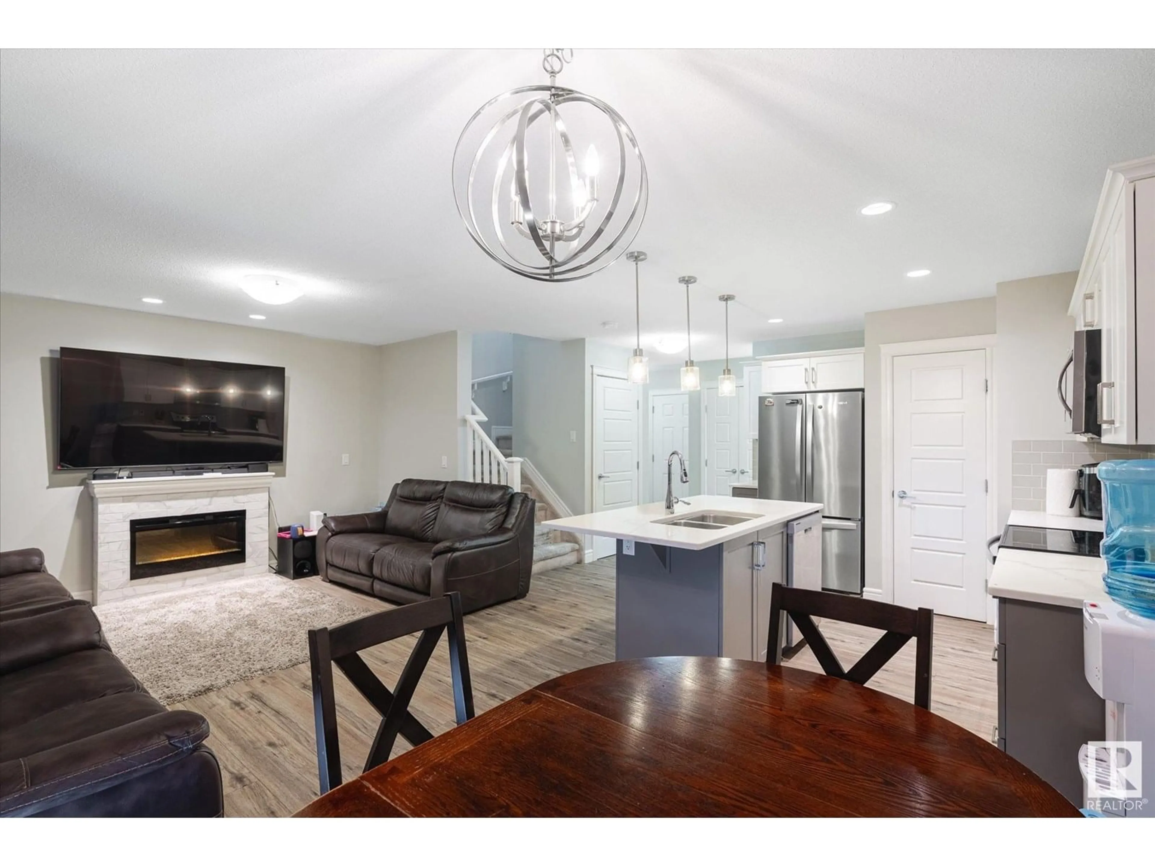 Open concept kitchen, unknown for SW - 1416 169 ST, Edmonton Alberta T6W3P7