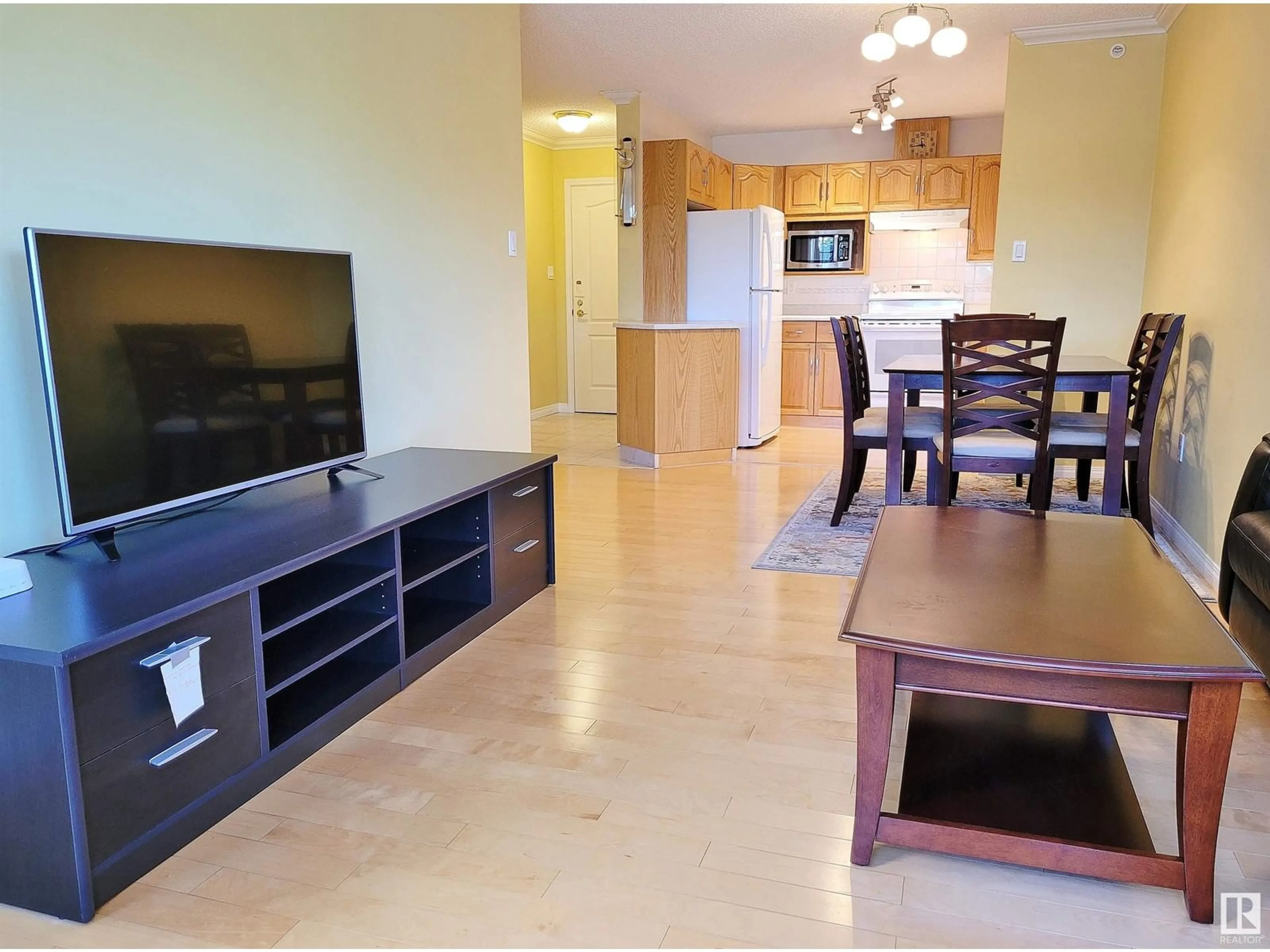 Living room with furniture, unknown for 404 - 13450 114 AV, Edmonton Alberta T5M4C4