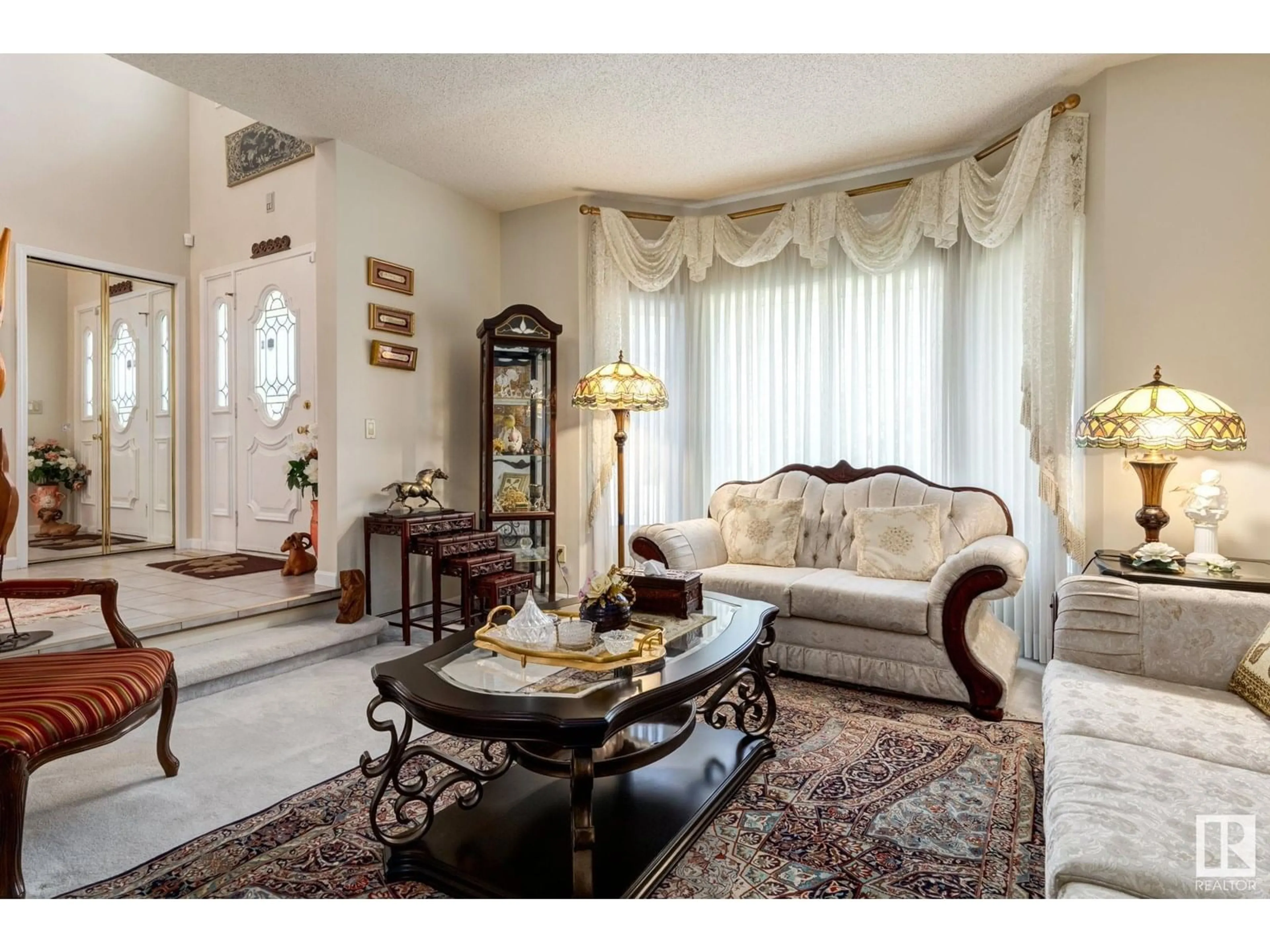 Living room with furniture, unknown for 470 ROONEY CR, Edmonton Alberta T6R1C8