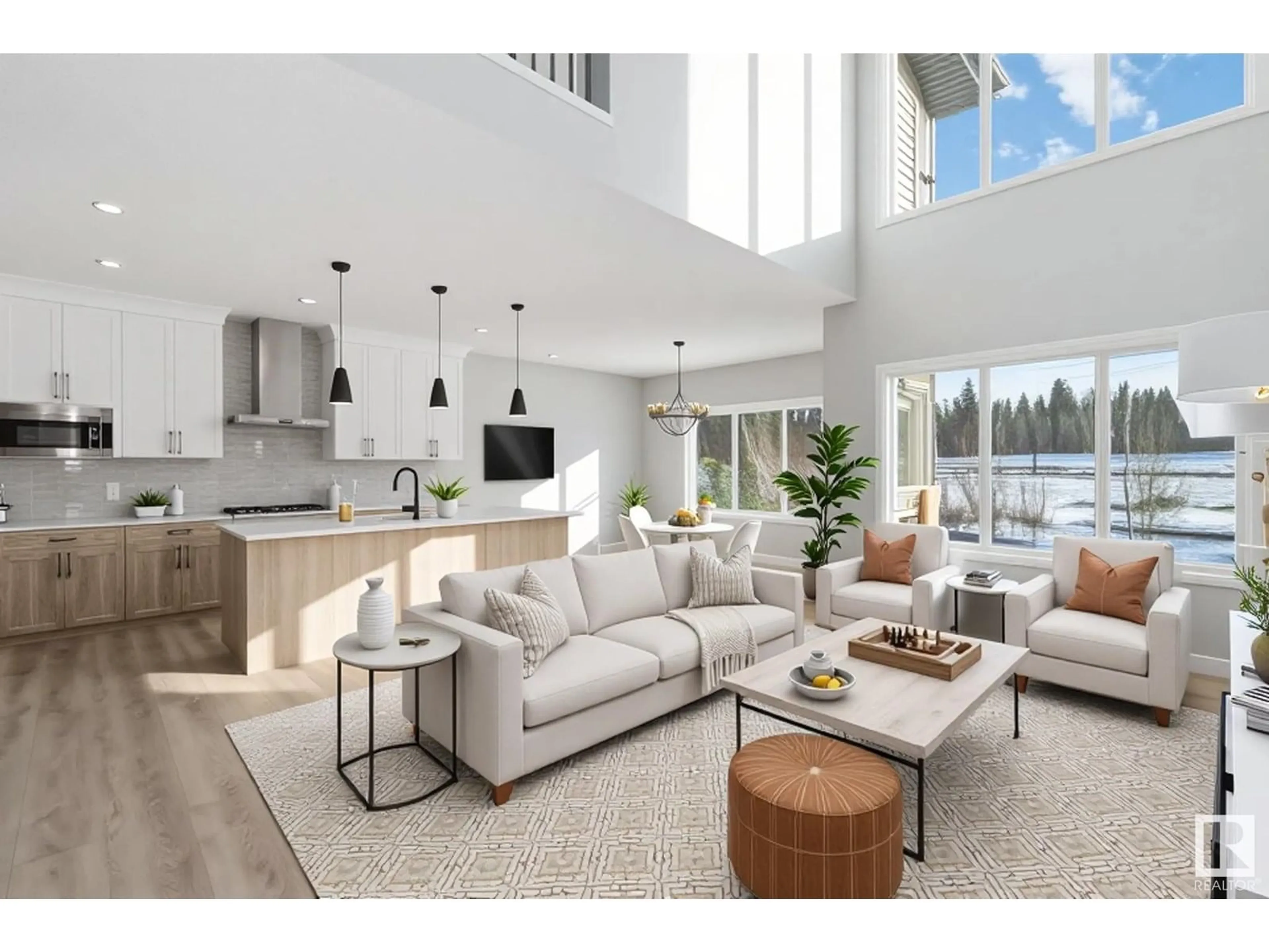 Living room with furniture, unknown for 24 MEADOWBROOK WY, Spruce Grove Alberta T7X0W2