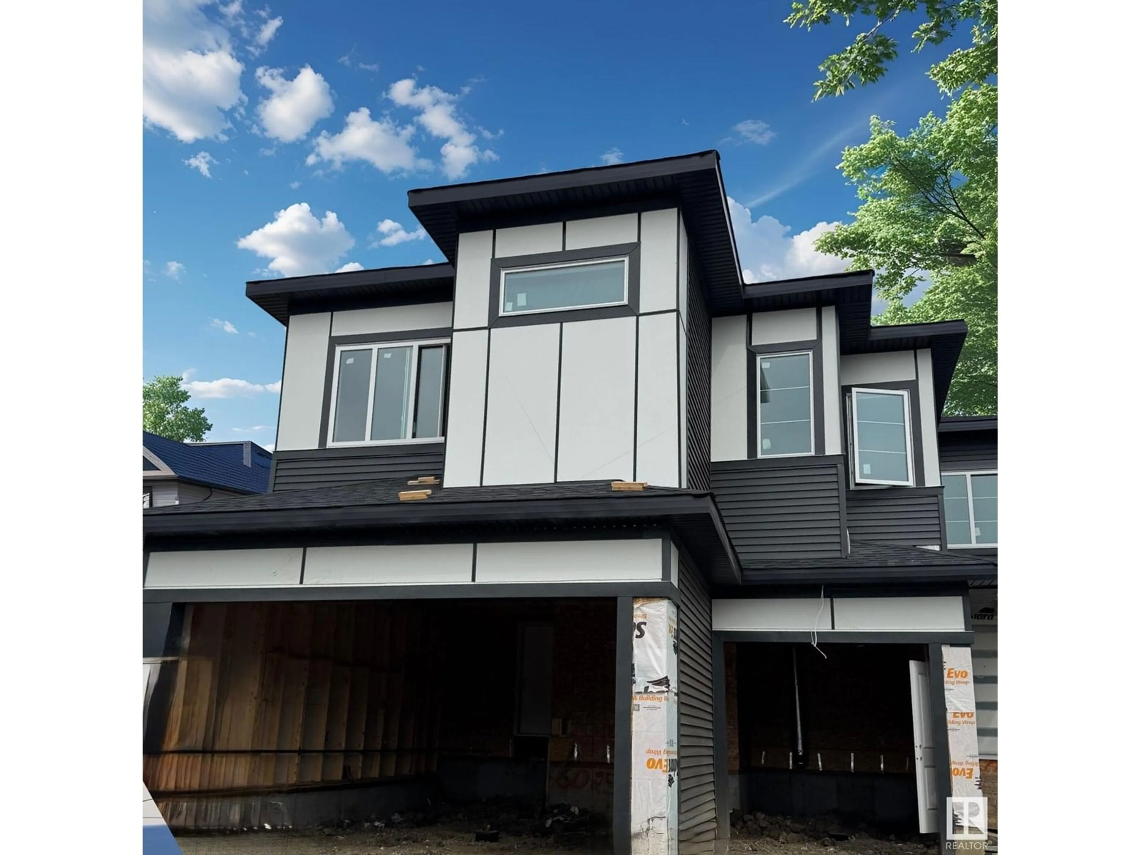 Home with vinyl exterior material, street for 6025 19 ST, Rural Leduc County Alberta T4X3C8