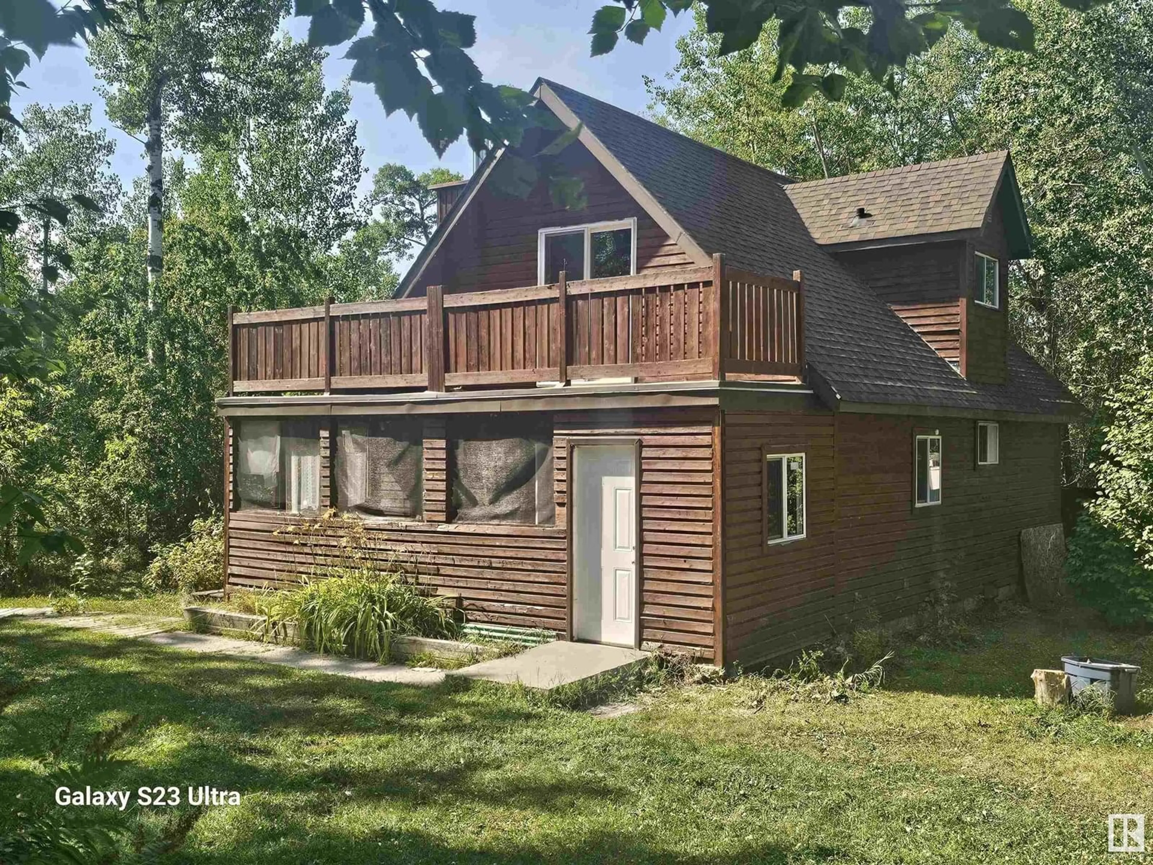 Home with vinyl exterior material, mountain view for 54425 - 205 STE. ANNE TR, Rural Lac Ste. Anne County Alberta T0E0B0