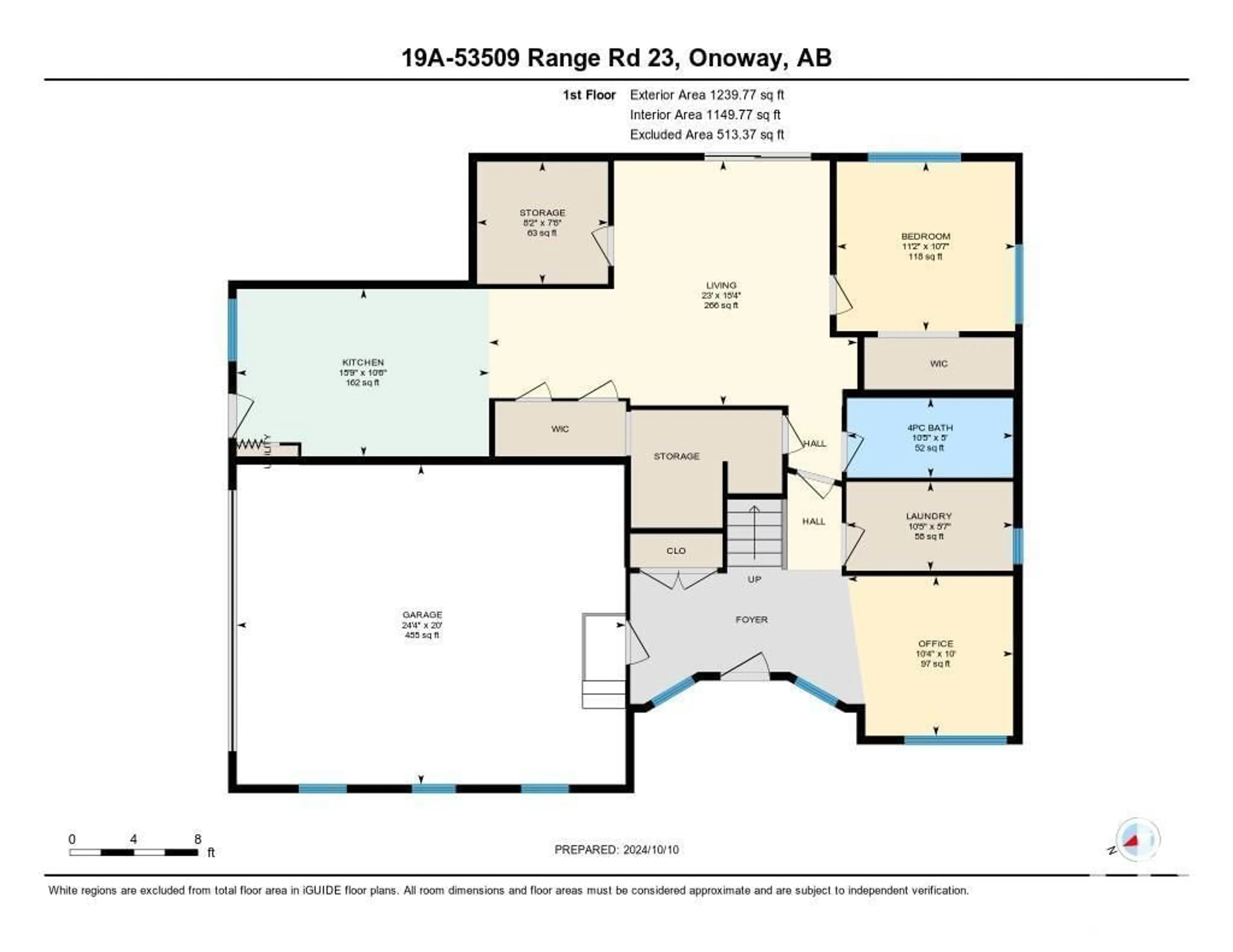 Floor plan for 19a HWY 43, Rural Lac Ste. Anne County Alberta T0E1V0