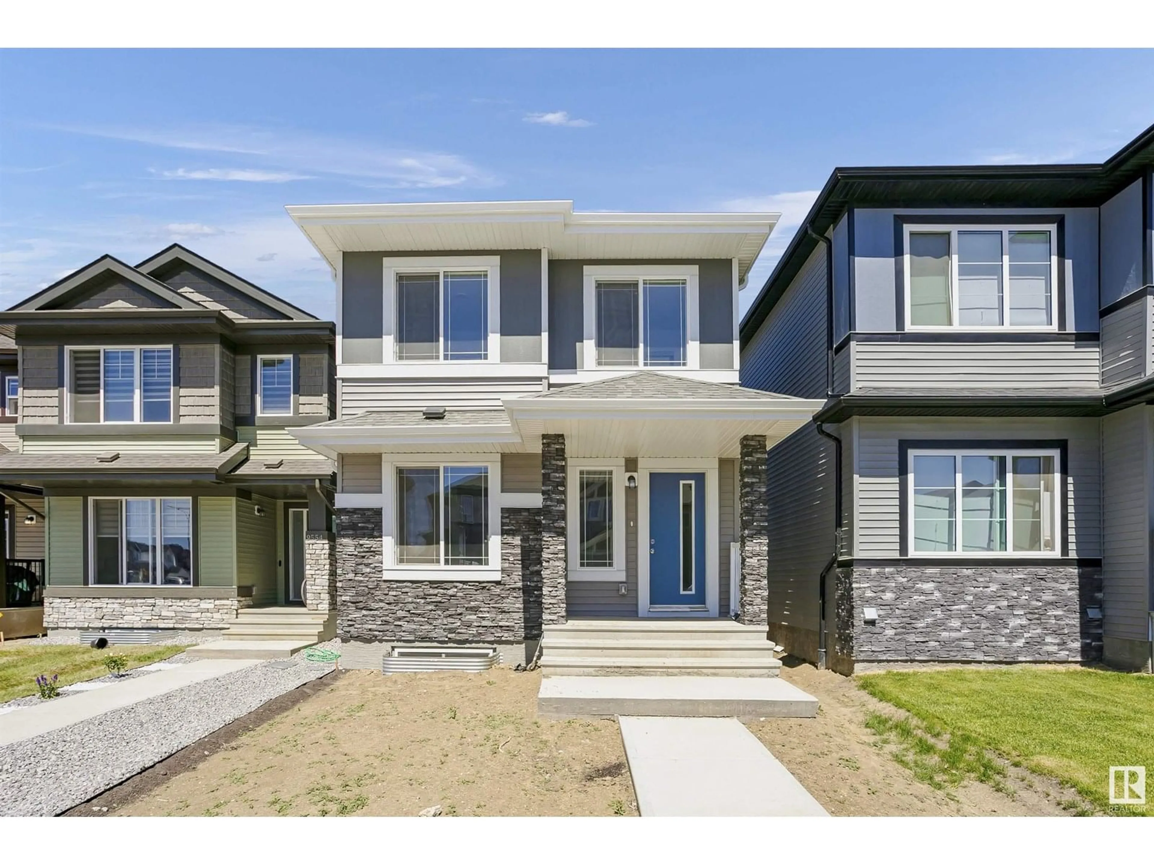 Home with brick exterior material, street for SW - 9552 CARSON BEND BN, Edmonton Alberta T6W5H6