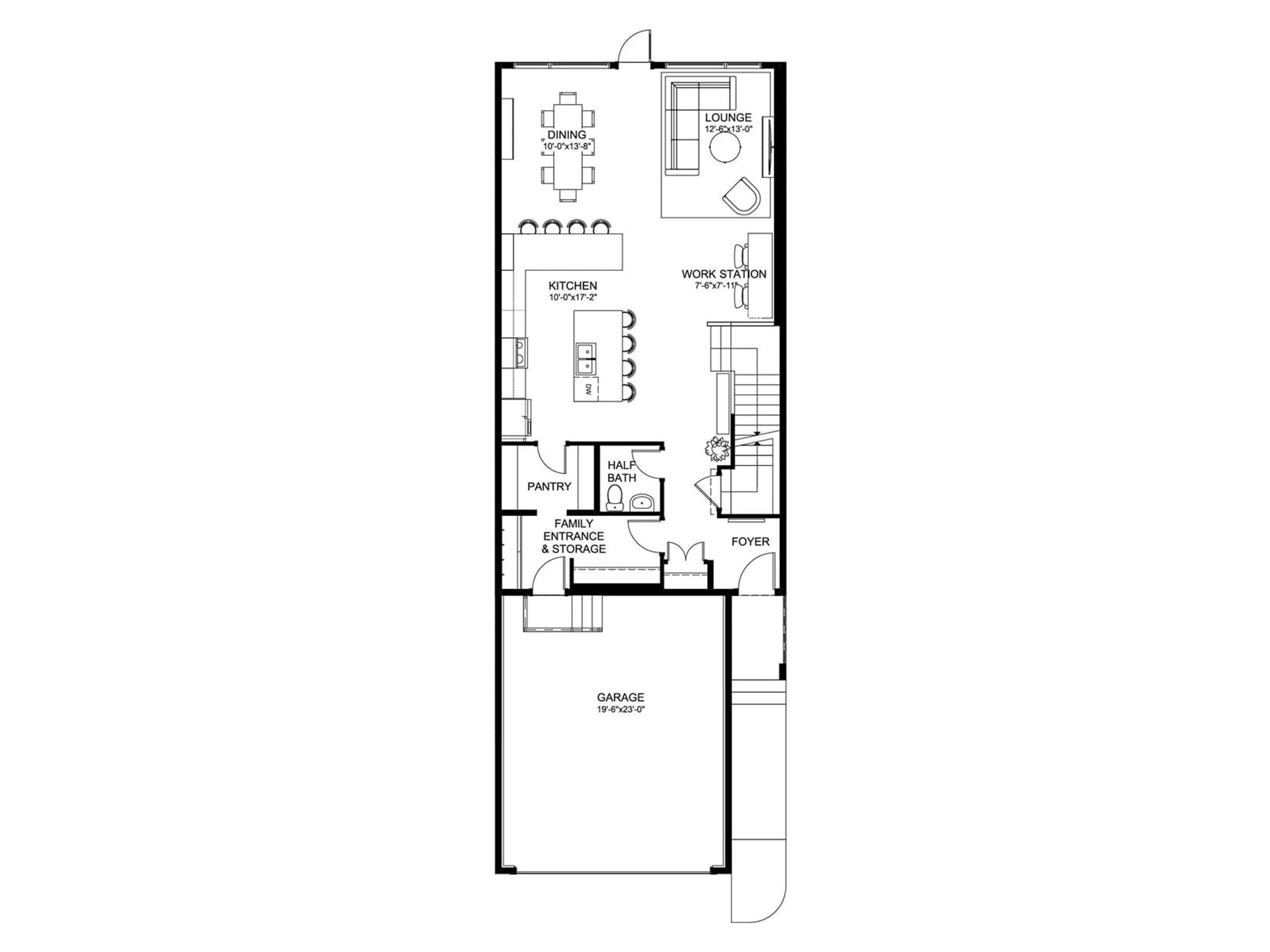 Floor plan for 34 GAMBEL LO, Spruce Grove Alberta T7X4B9