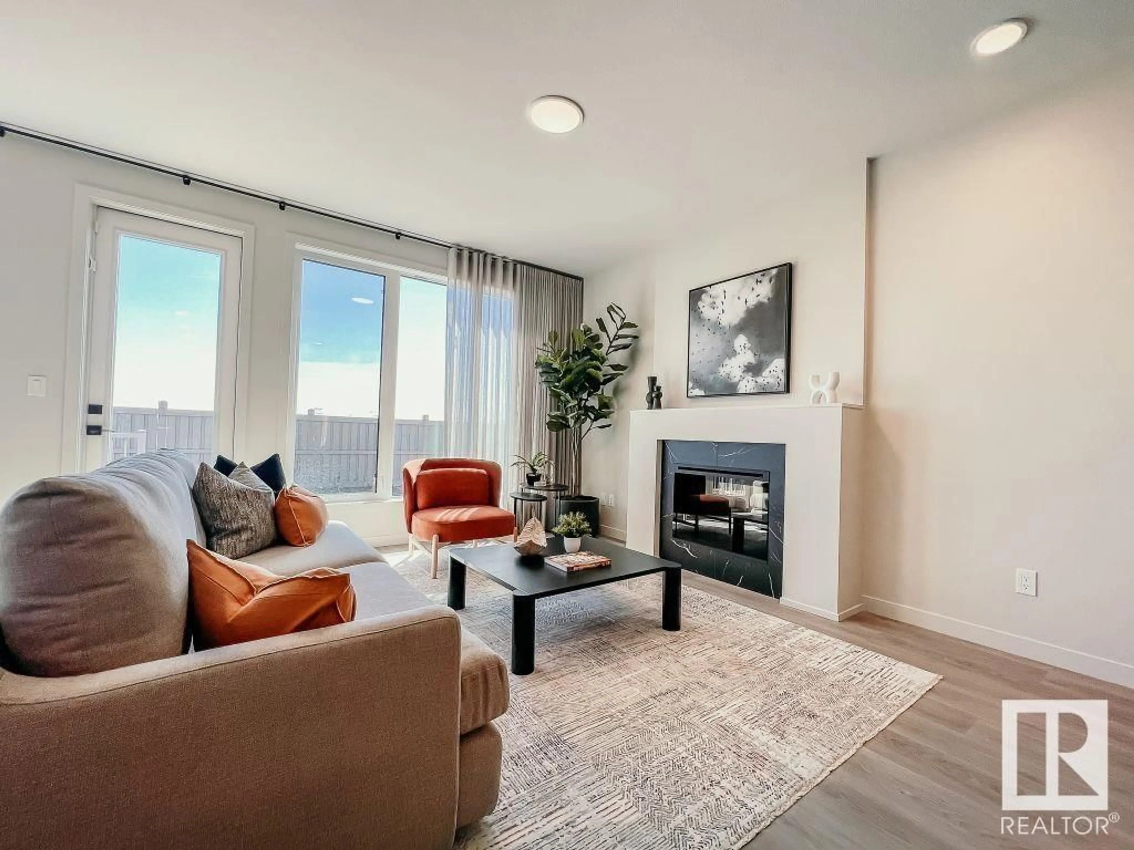 Living room with furniture, unknown for 157 GARNEAU GA, Spruce Grove Alberta T7X0Z5