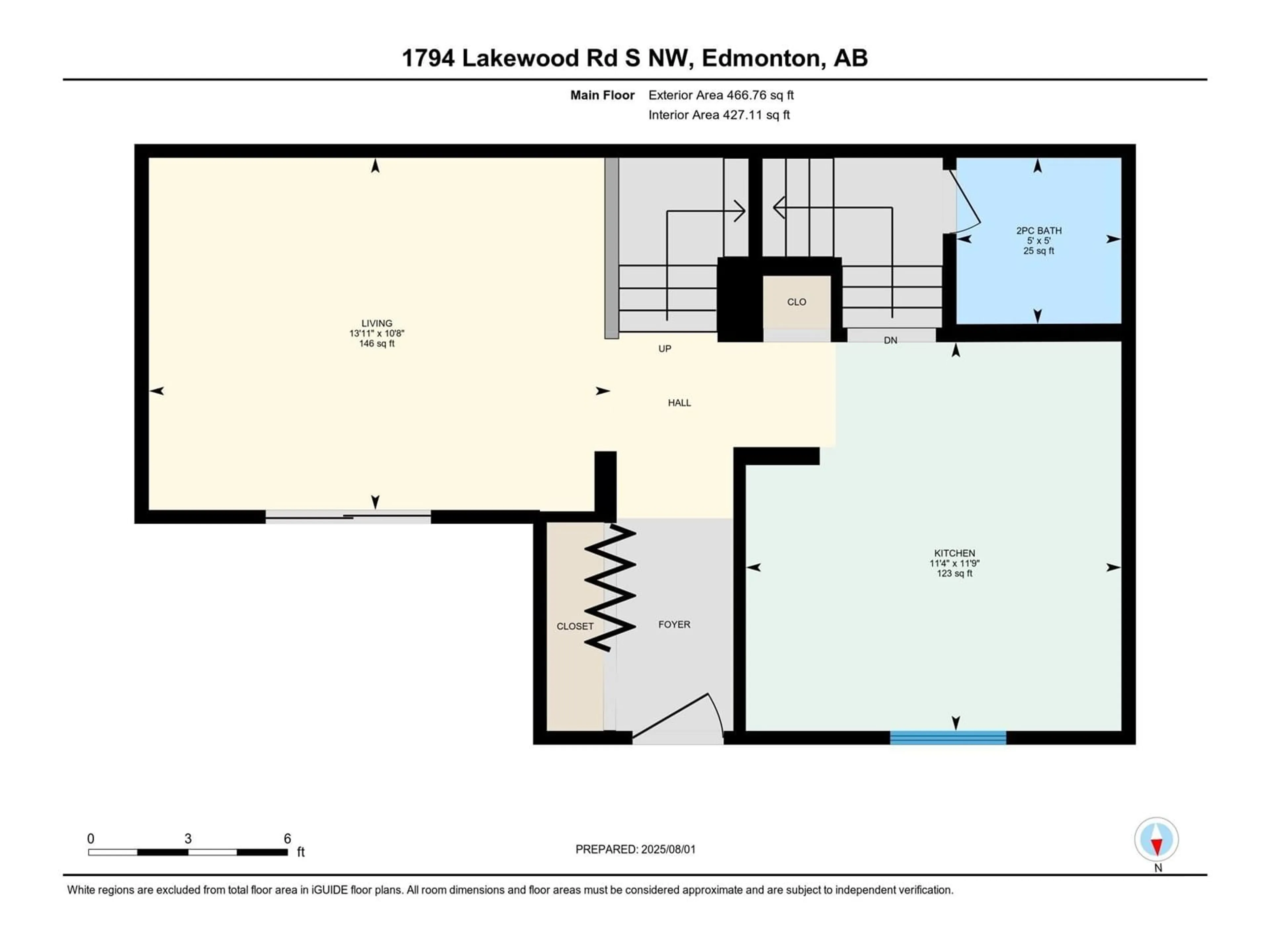 Floor plan for NW - 1794 LAKEWOOD S, Edmonton Alberta T6K3B6