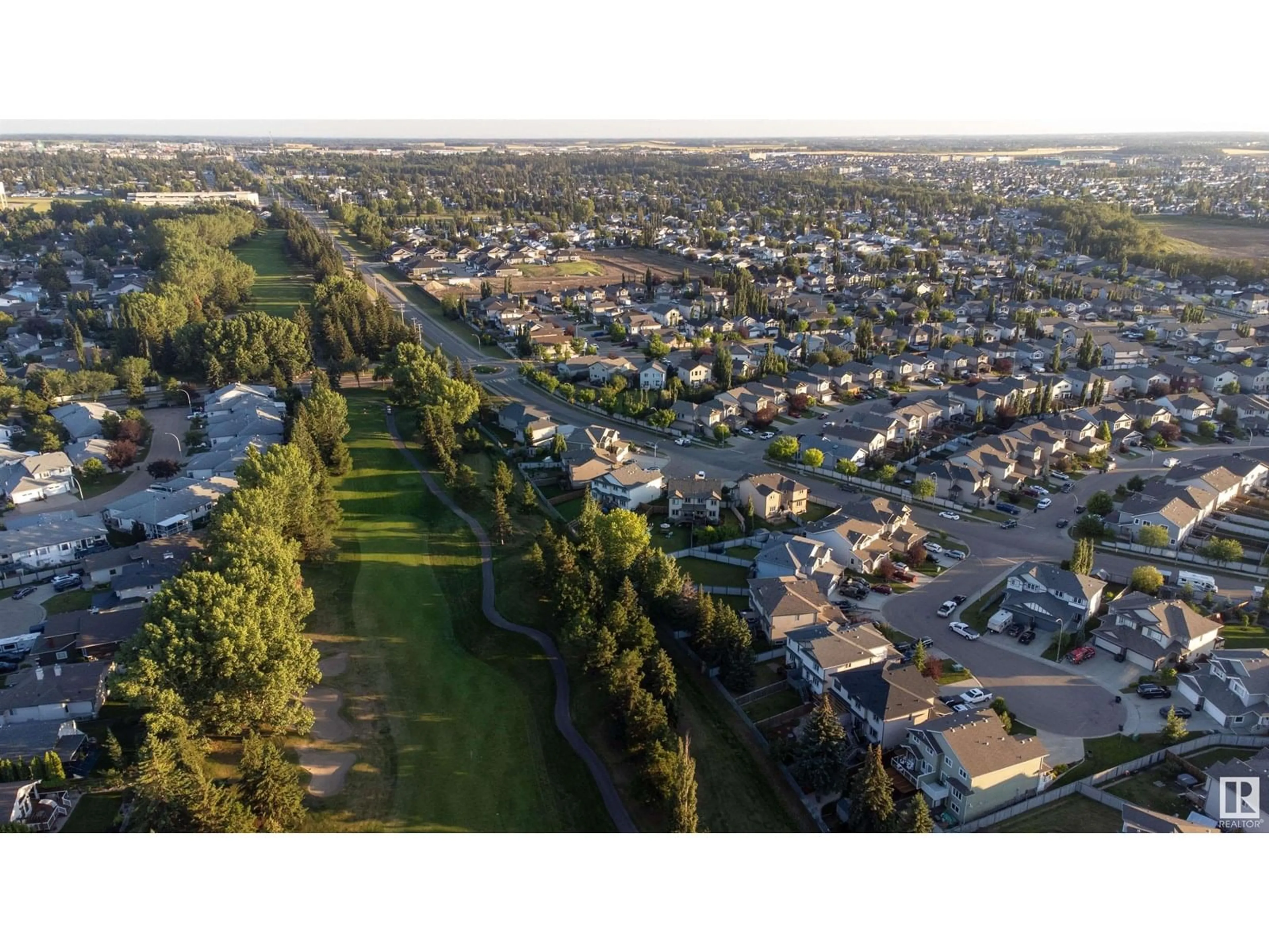 A pic from outside/outdoor area/front of a property/back of a property/a pic from drone, street for 16 ARALIA CV, Spruce Grove Alberta T7X0V4