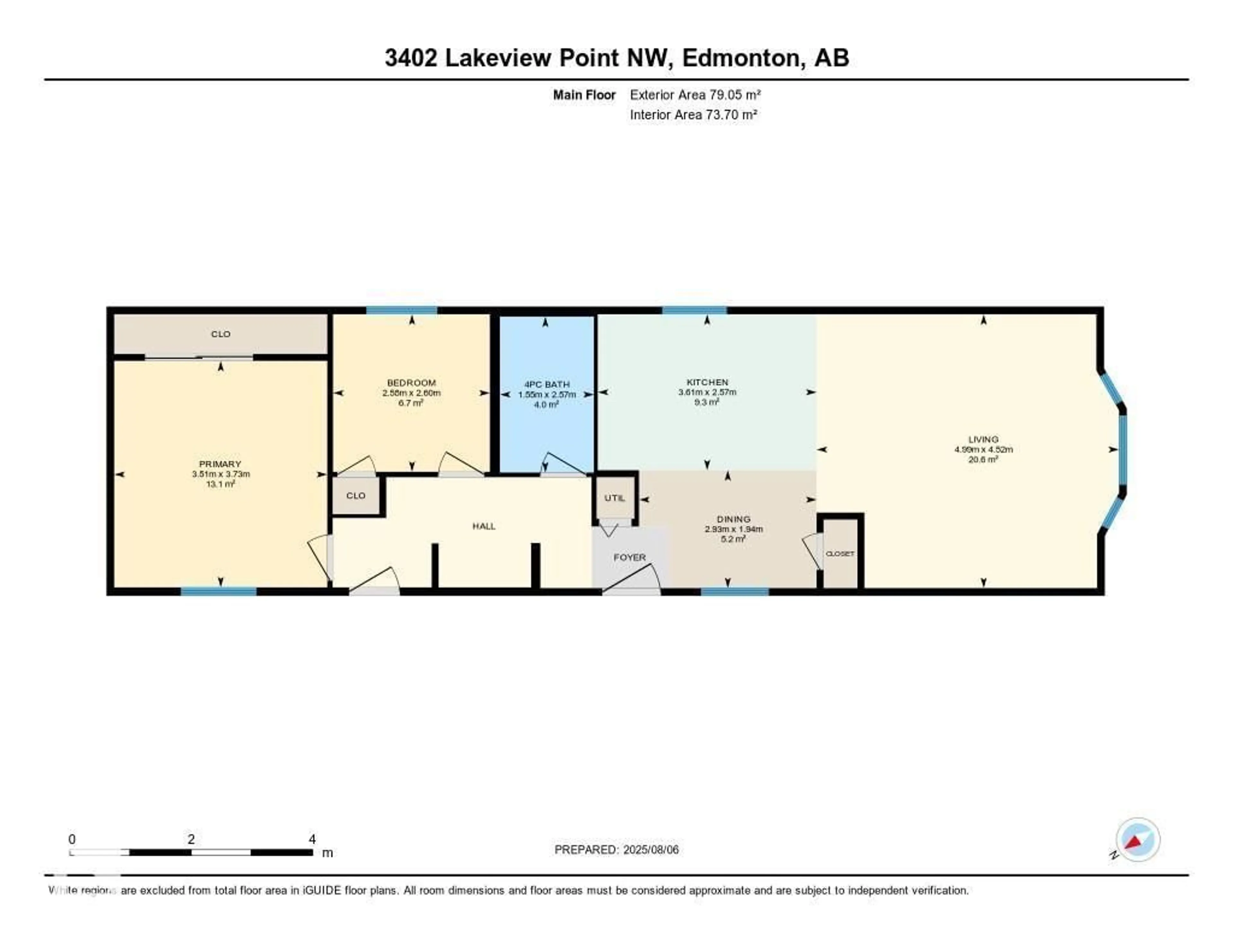 Floor plan for 3402 LAKEVIEW PT, Edmonton Alberta T5S2R8