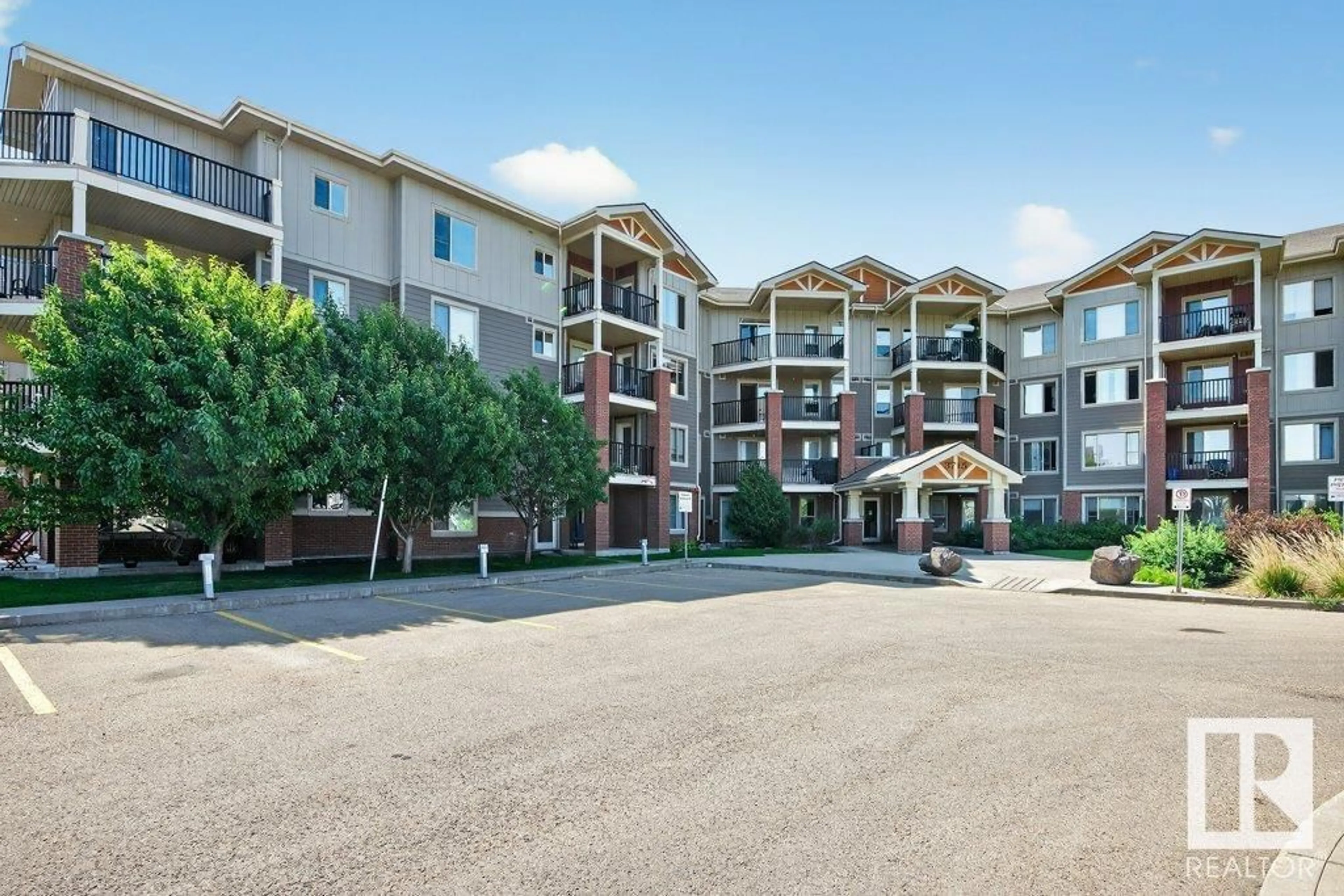 Patio, unknown for #403 - 3715 WHITELAW LN, Edmonton Alberta T6W2C3